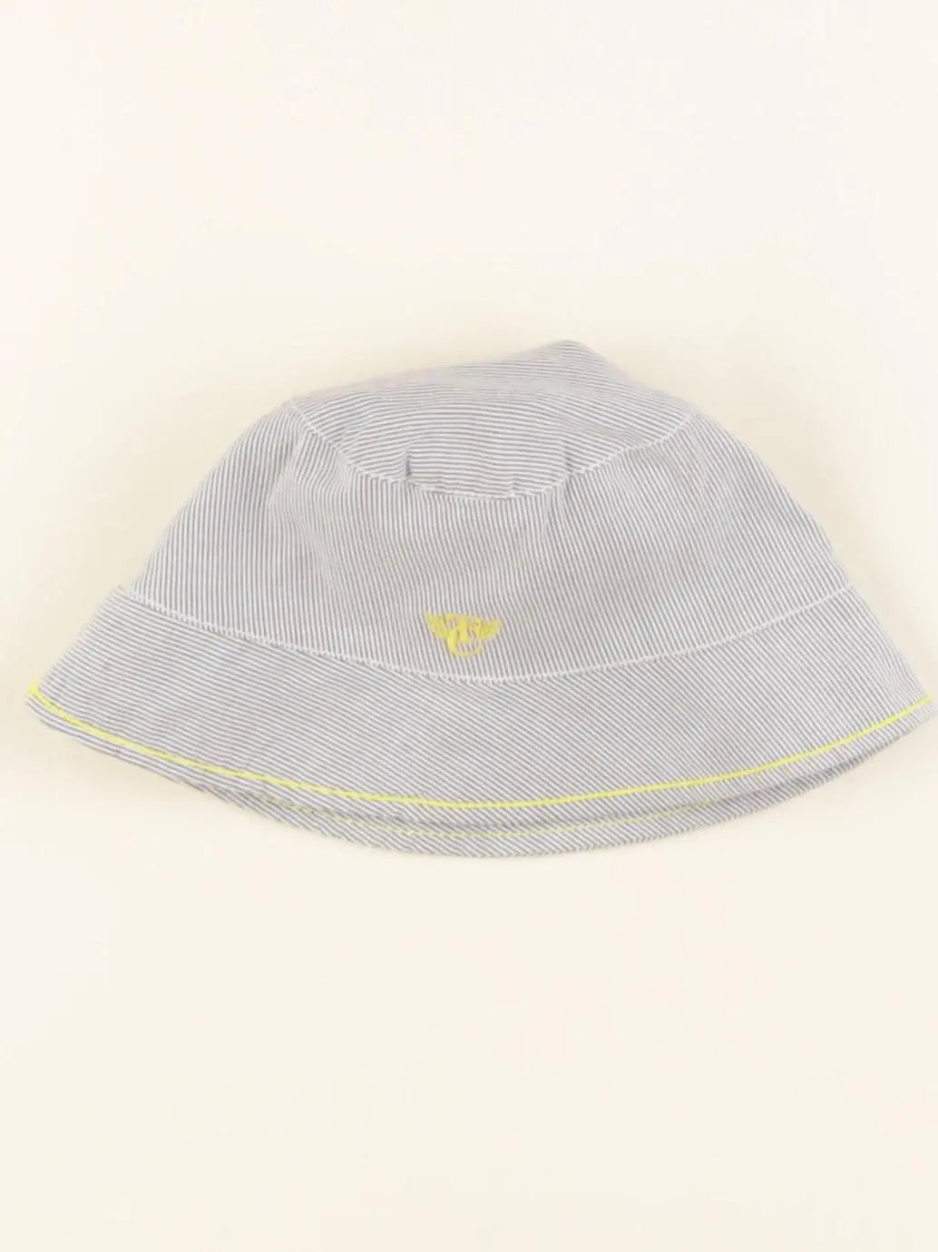 Tartine & Chocolat - chapeau blanc, gris - 9 mois