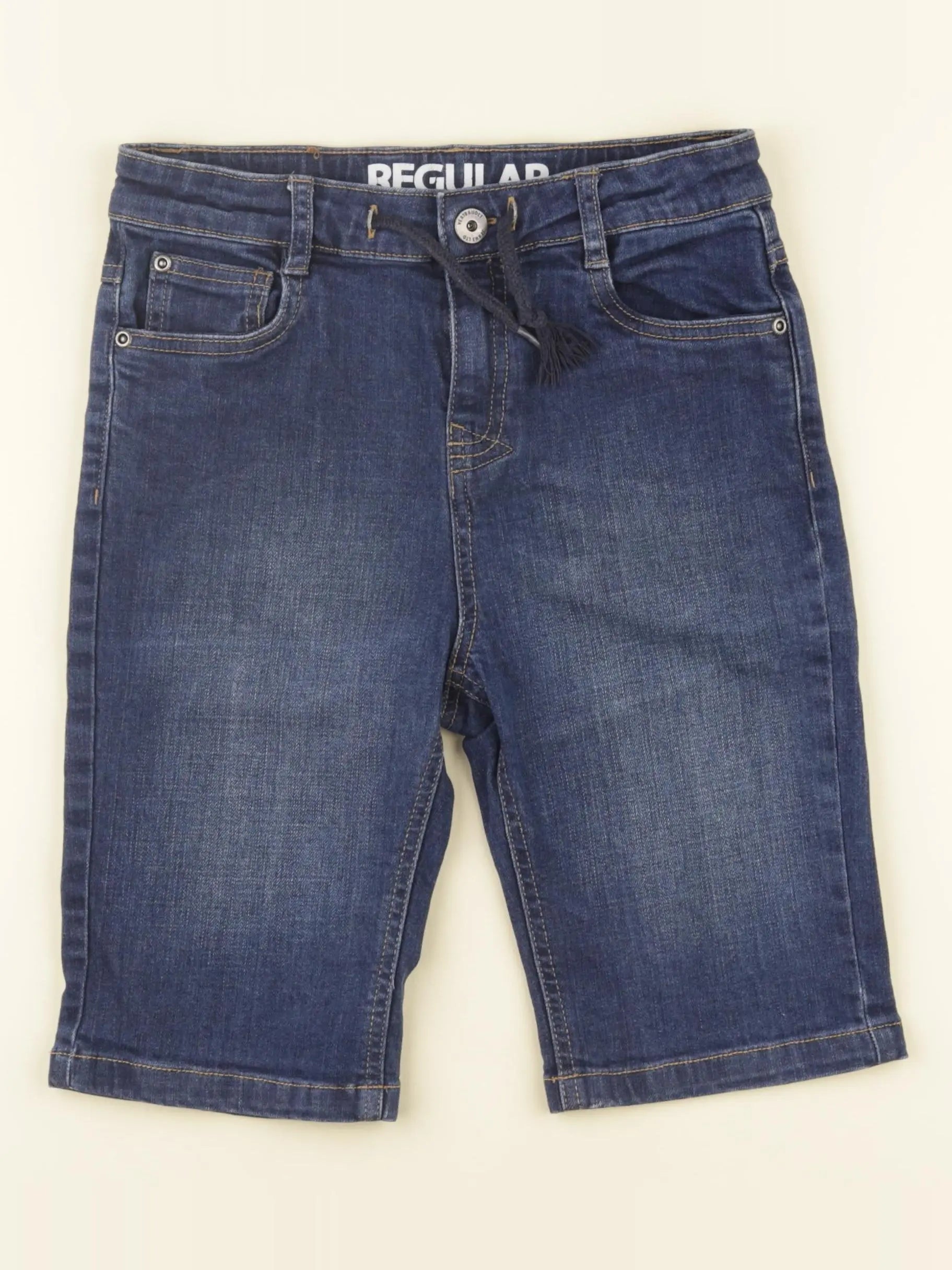 Vertbaudet - short bleu - 10 ans