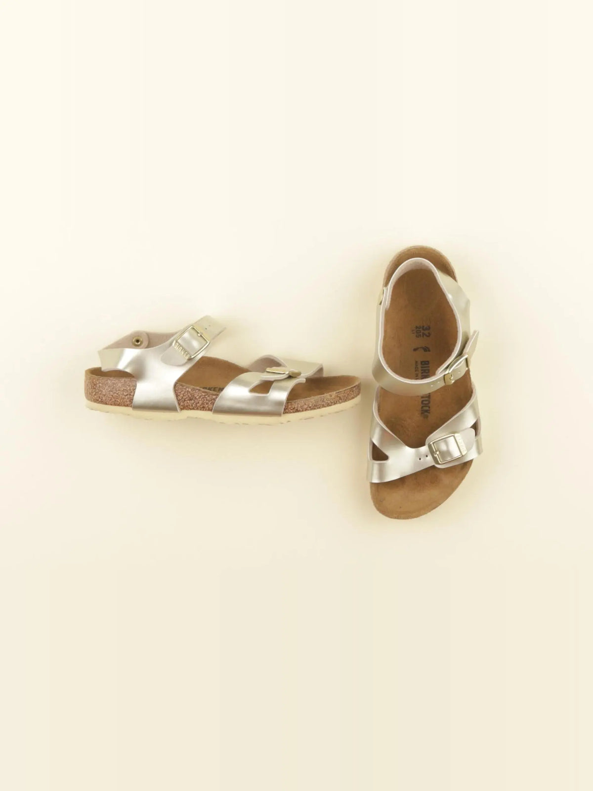 Birkenstock - sandales or - pointure 32