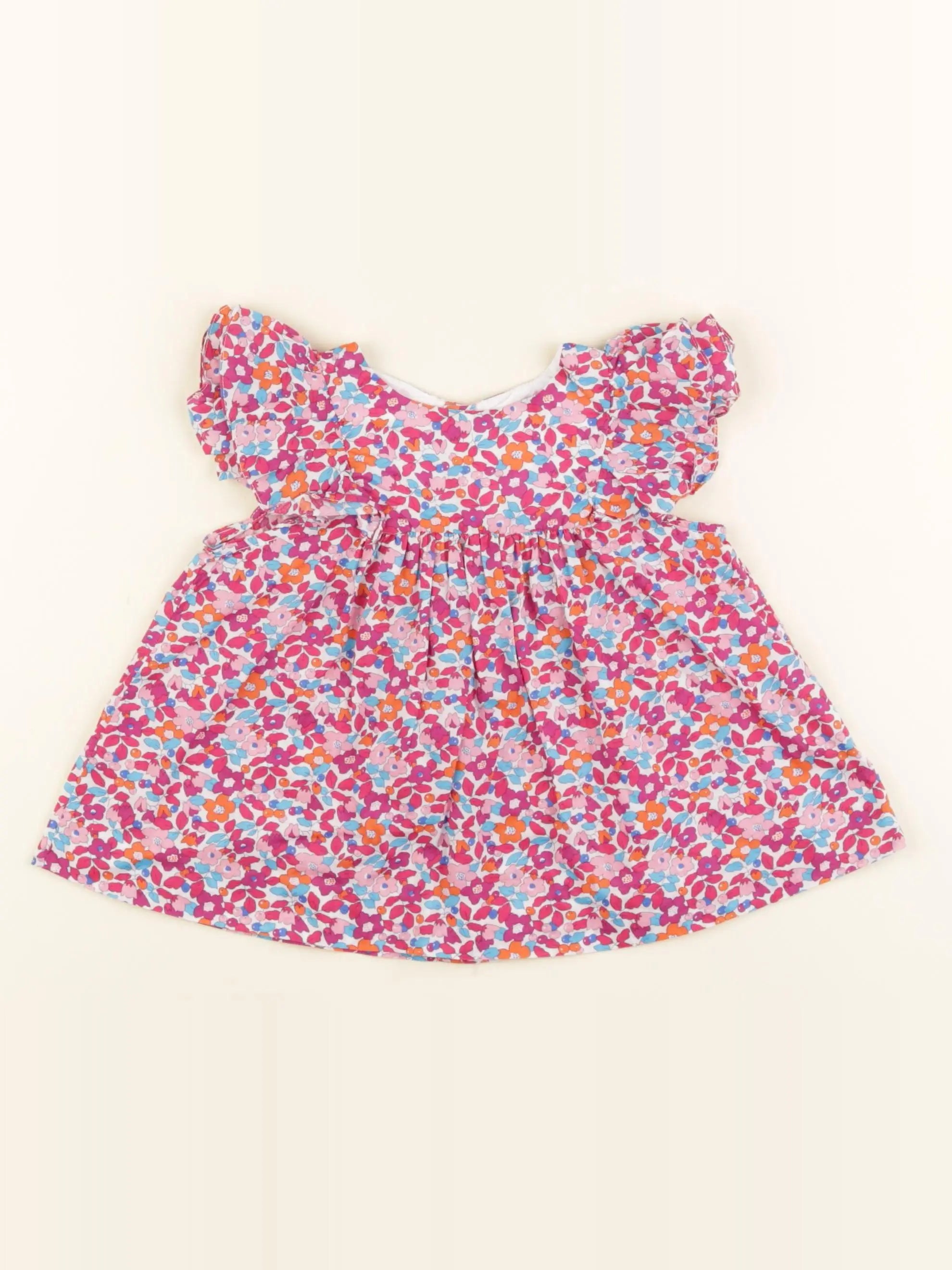 Jacadi - blouse liberty rose - 24 mois