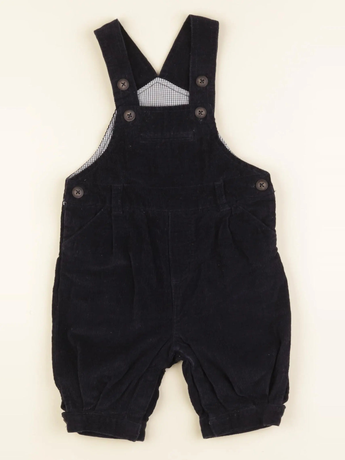 Jacadi - salopette bleu - 6 mois