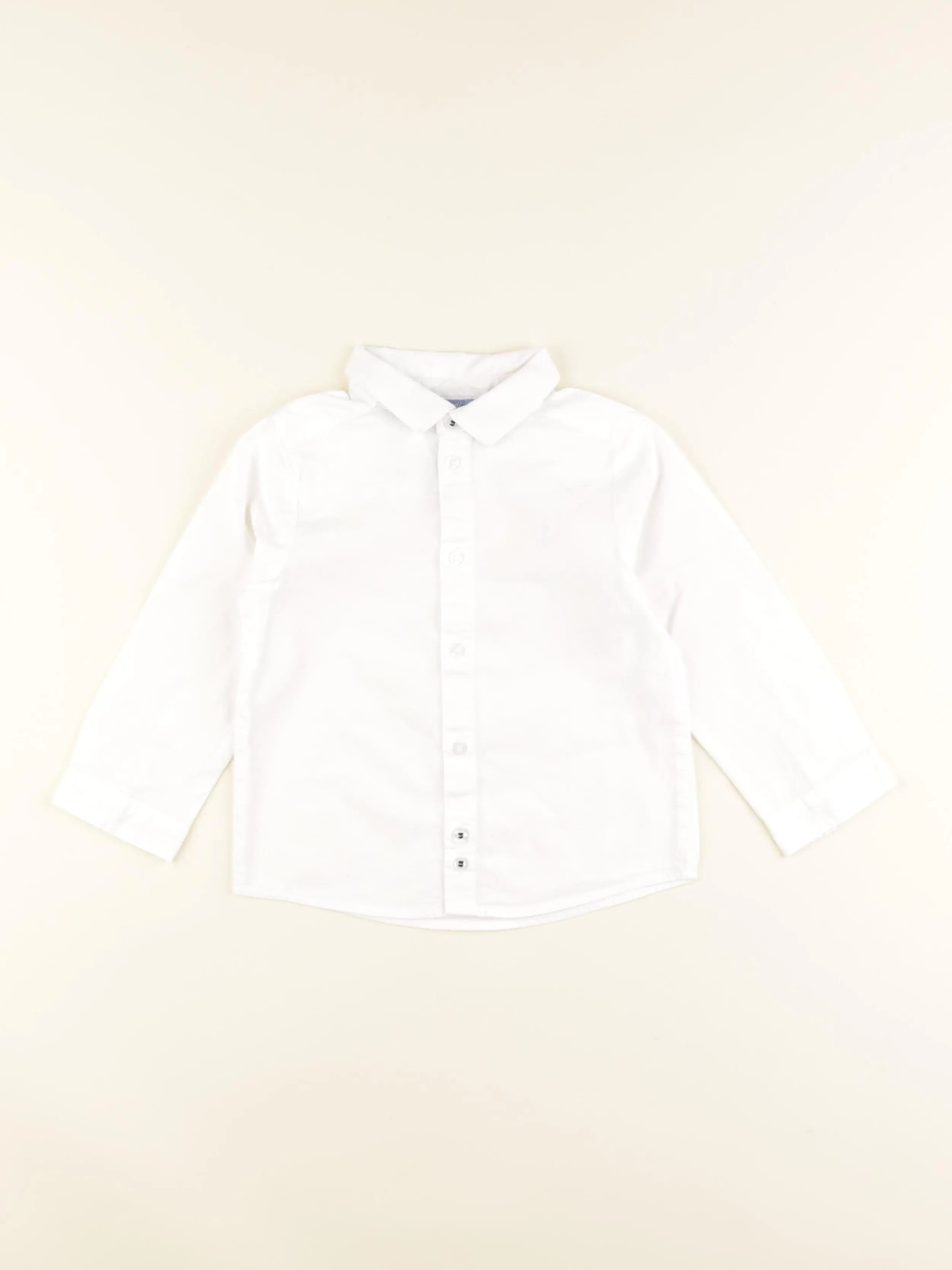 Jacadi - chemise blanc - 24 mois