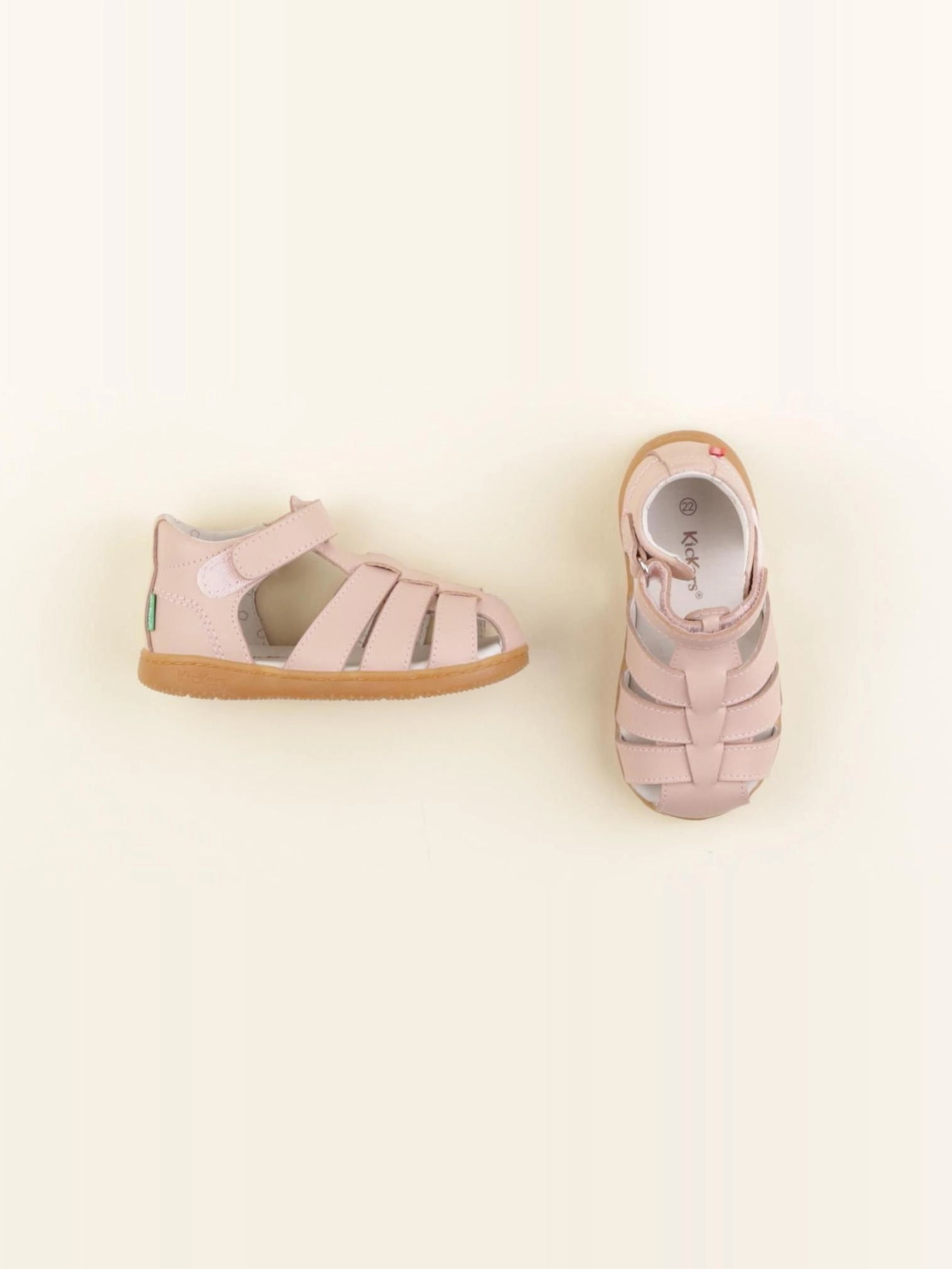 Kickers - sandales rose - pointure 22