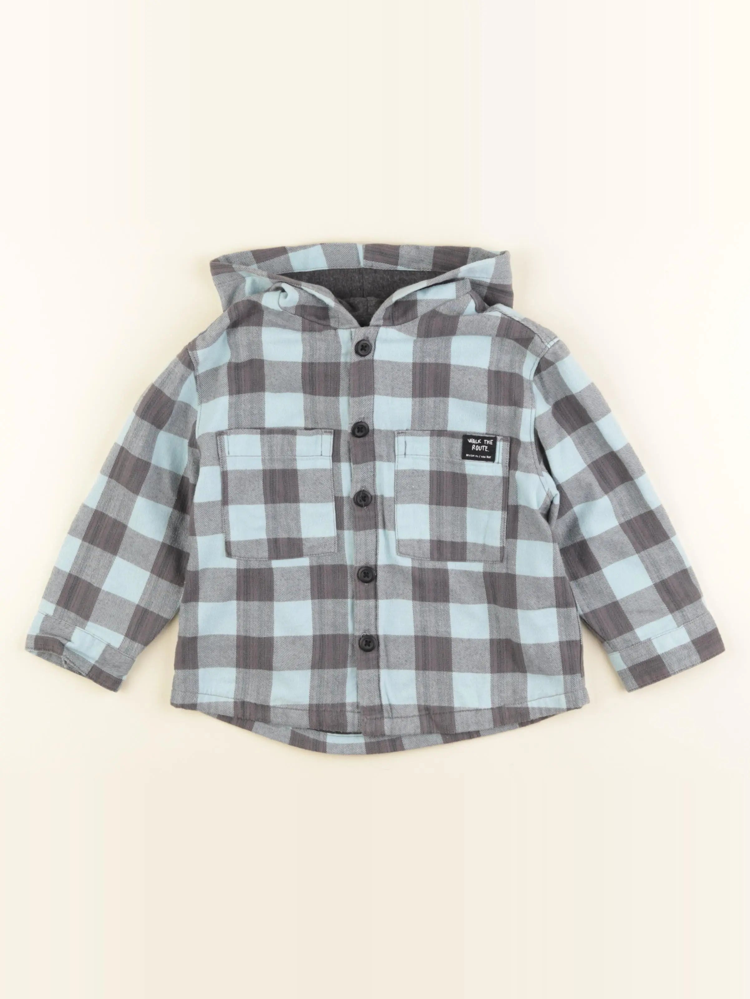 Zara - chemise bleu - 18/24 mois