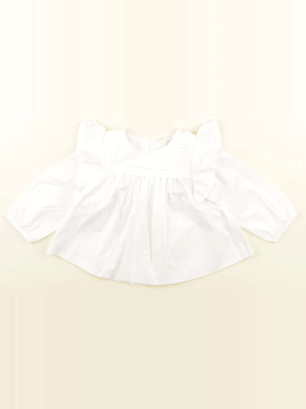 Jacadi - blouse blanc - 18 mois