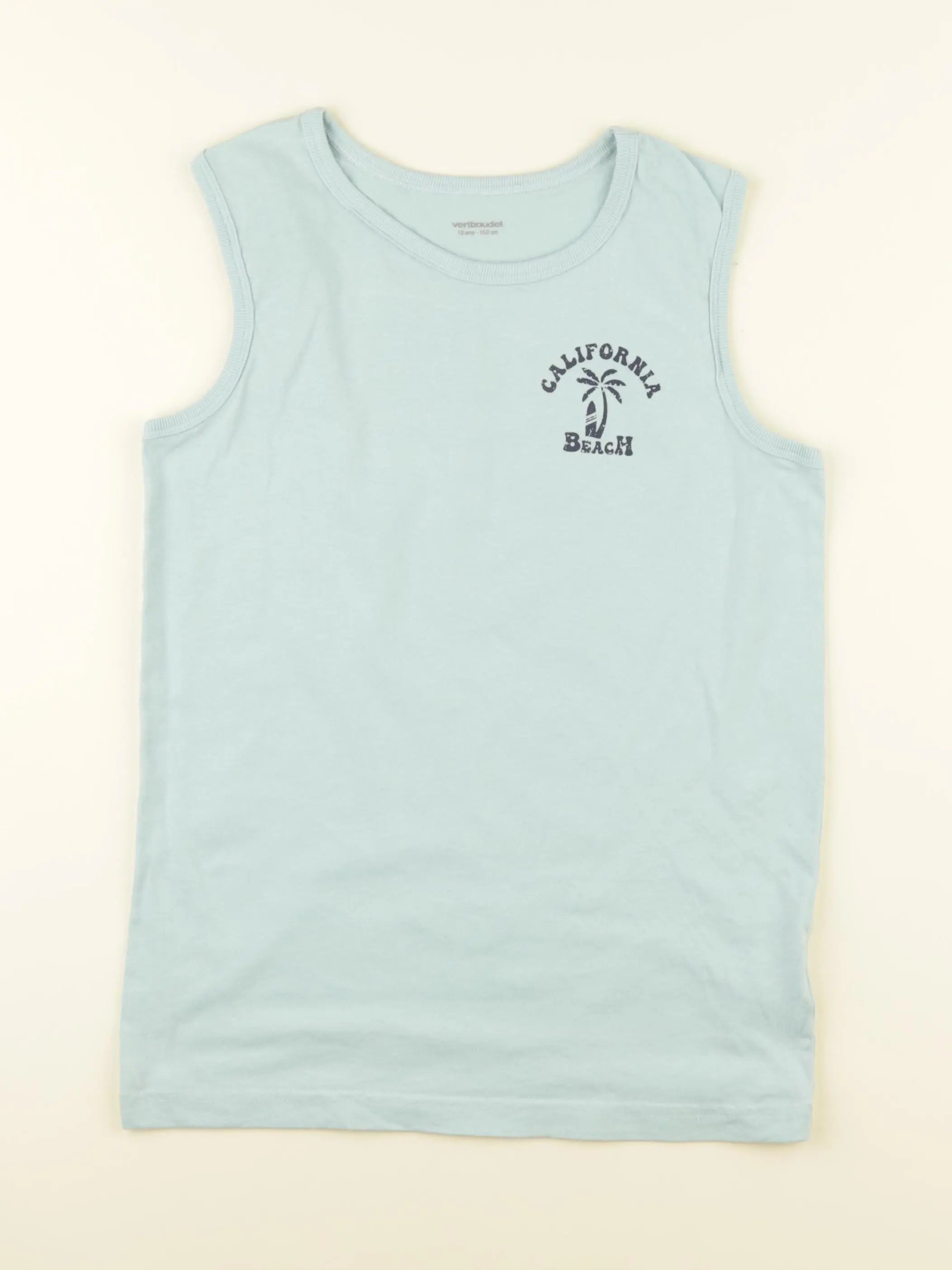 Vertbaudet - maillot de corps vert - 12 ans