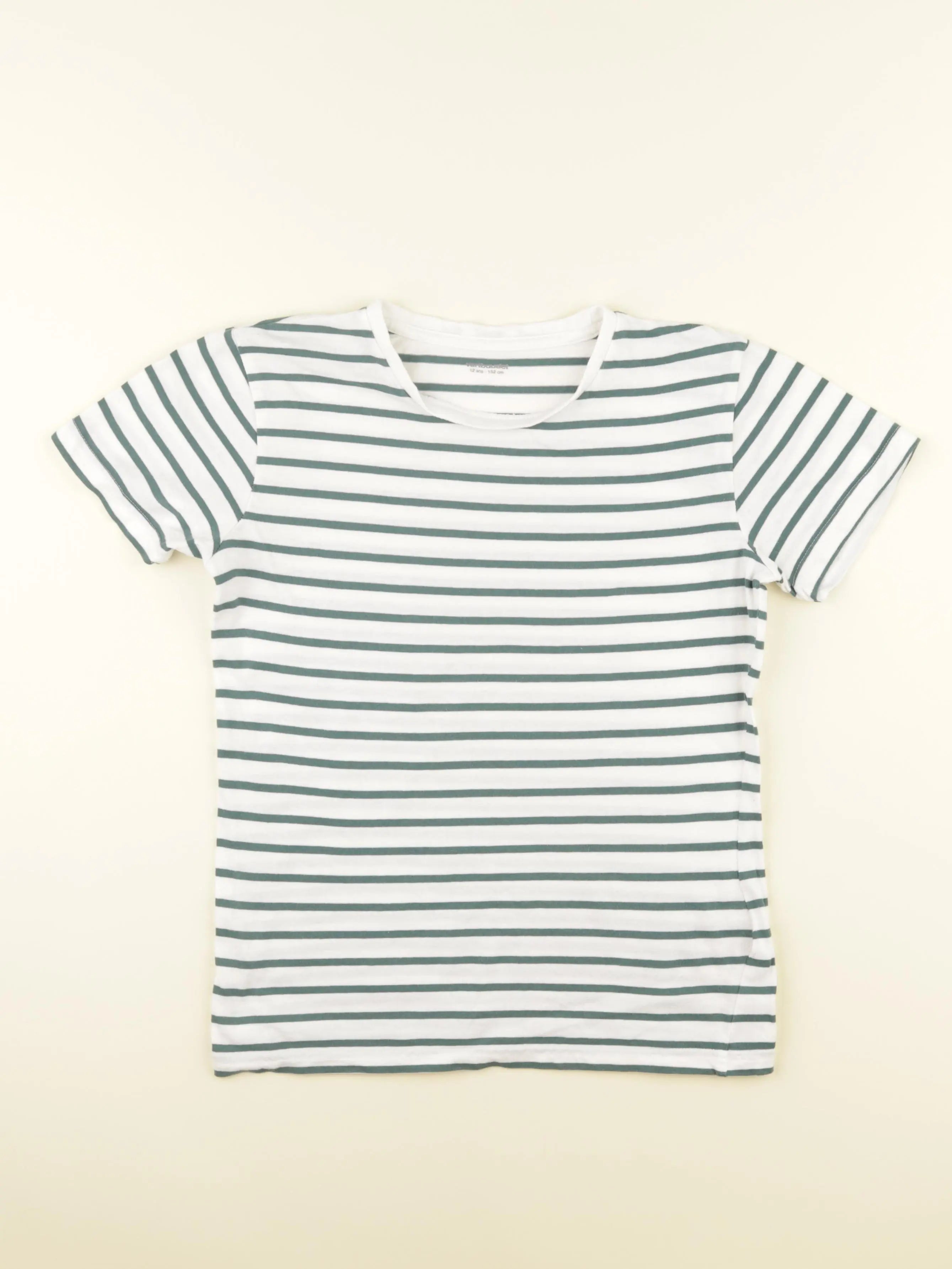 Vertbaudet - tee-shirt vert - 12 ans