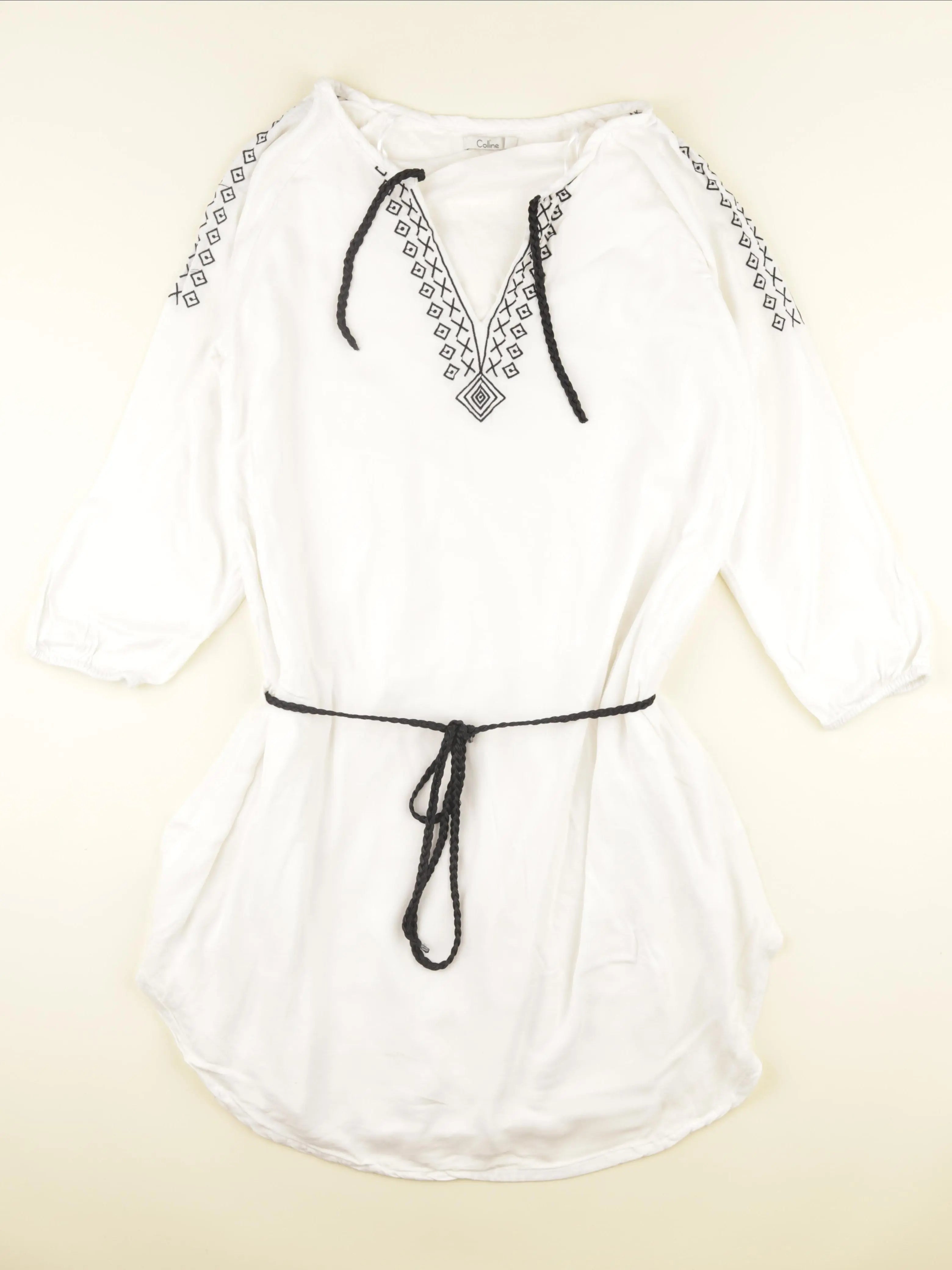 Vertbaudet - robe grossesse blanc - 38