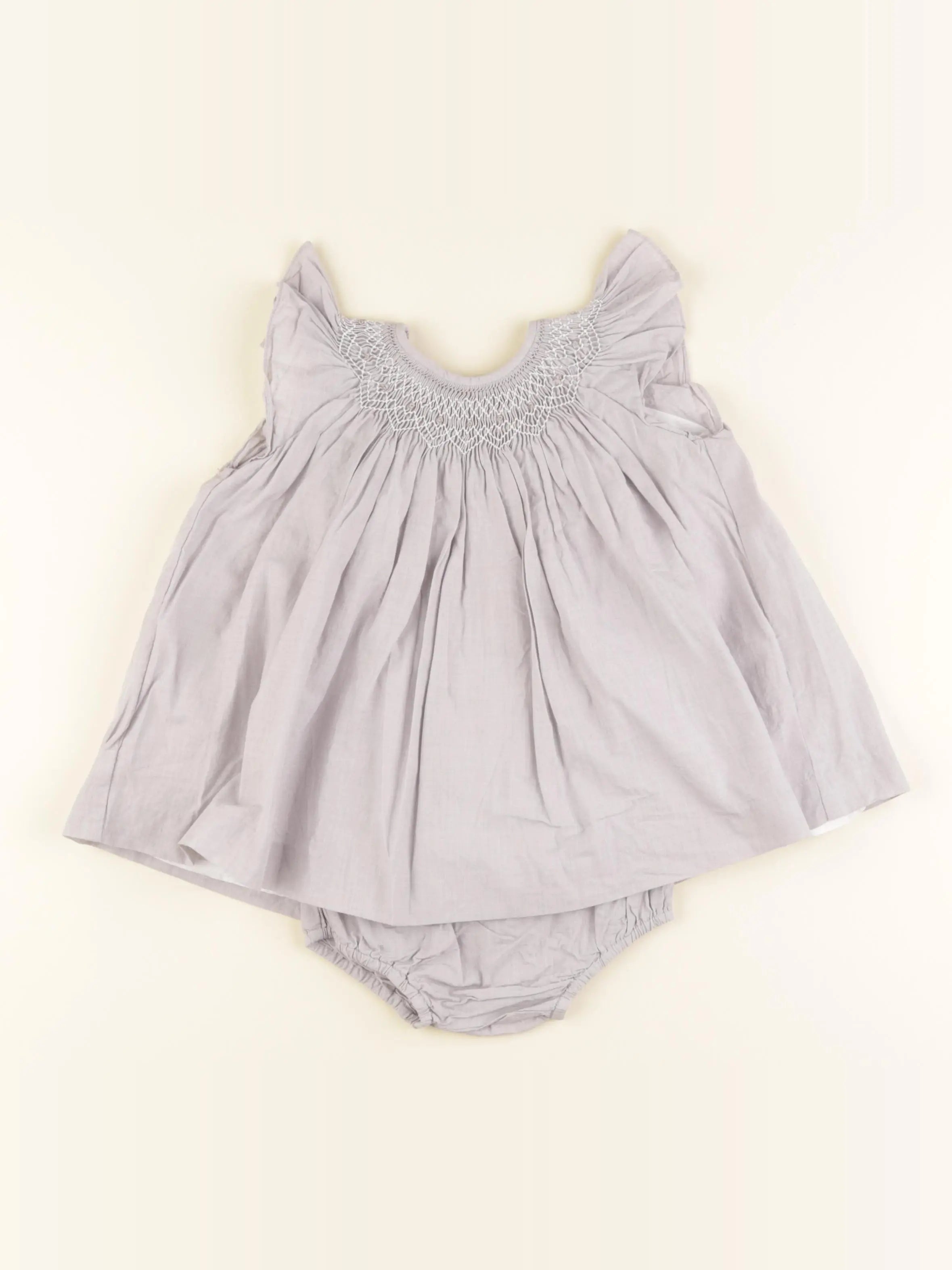 Jacadi - robe gris - 12 mois