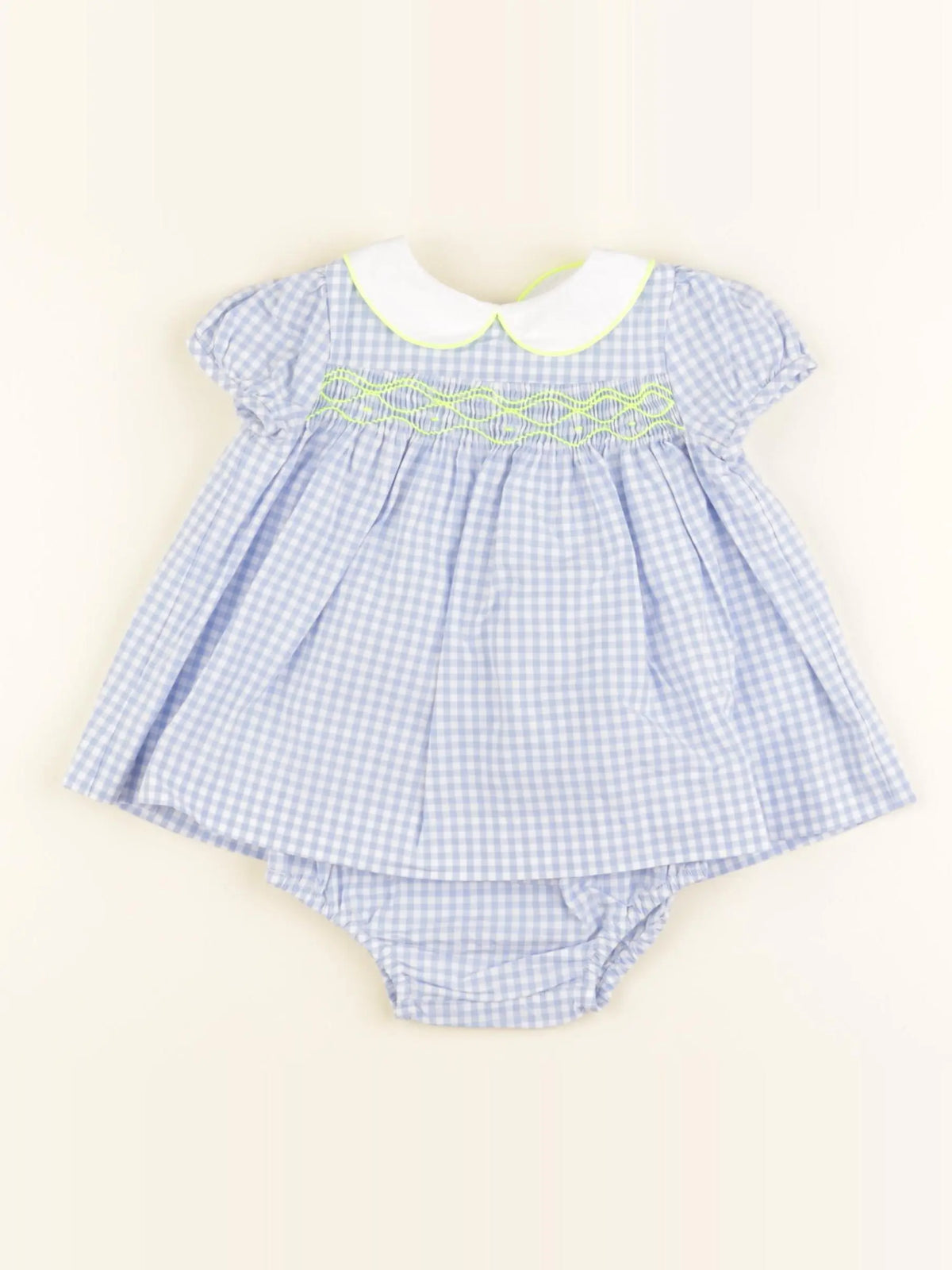 Jacadi - robe bleu - 3 mois