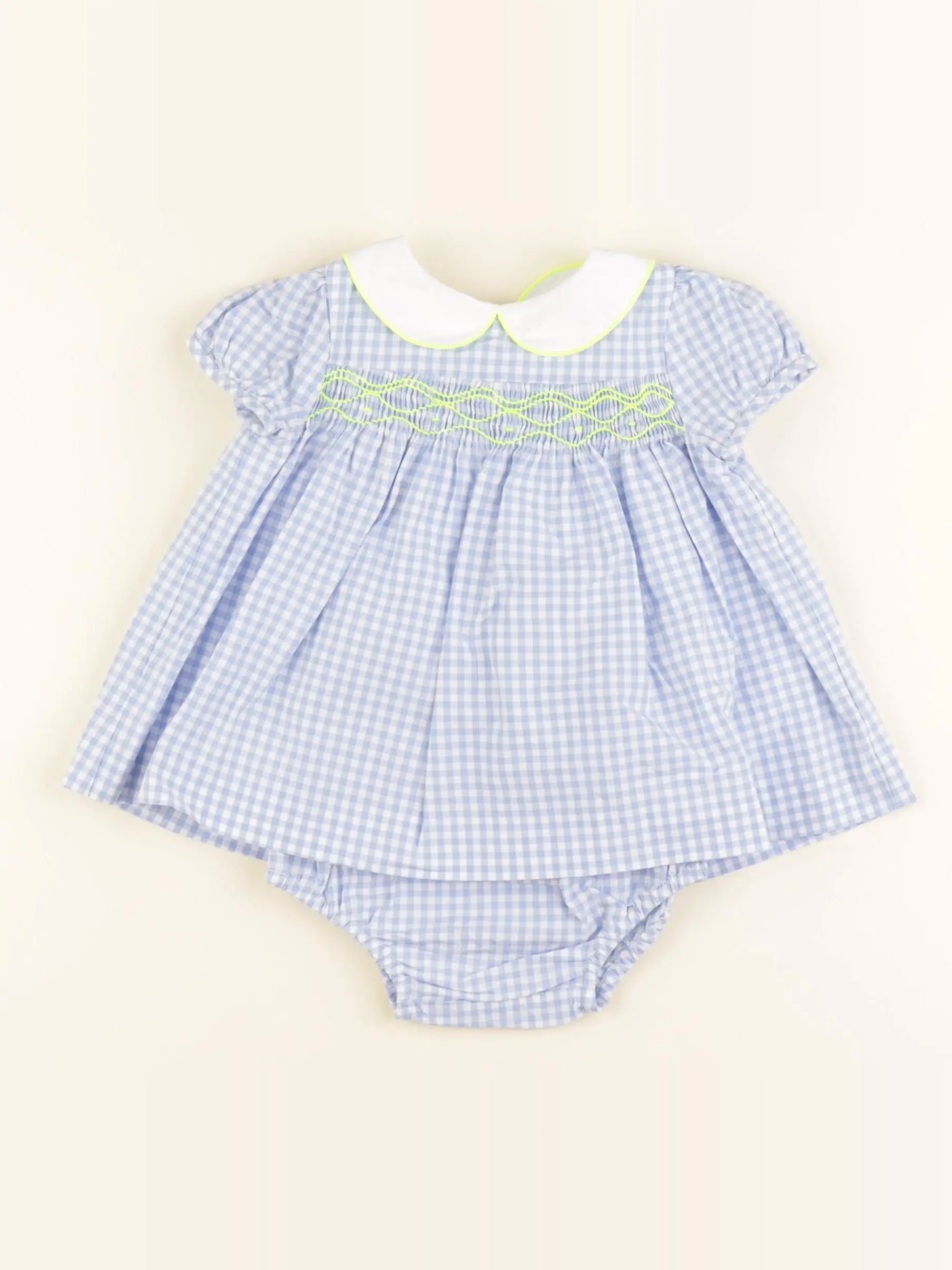 Jacadi - robe bleu - 3 mois