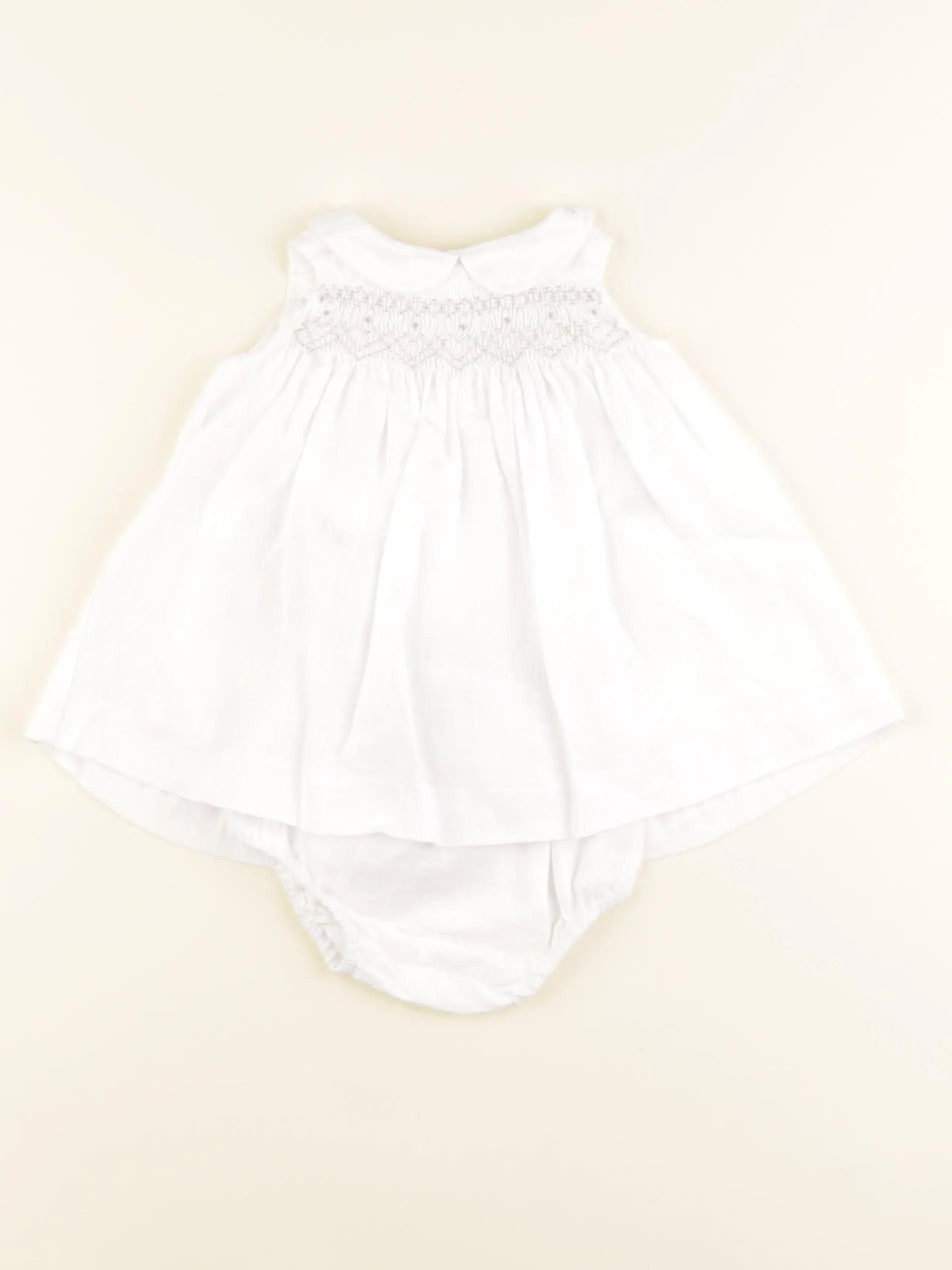 Jacadi - robe blanc - 3 mois