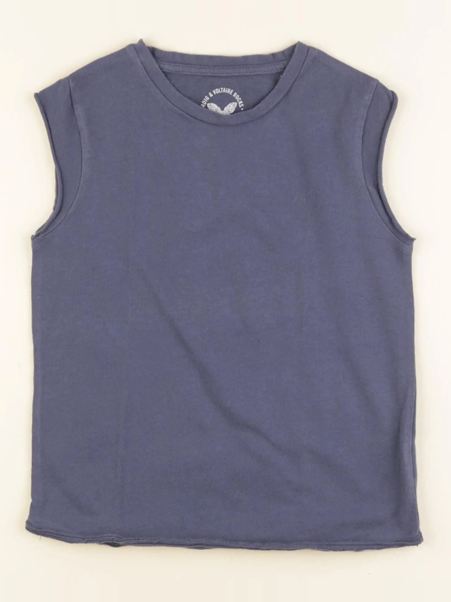 Zadig & Voltaire - débardeur bleu - 6 ans
