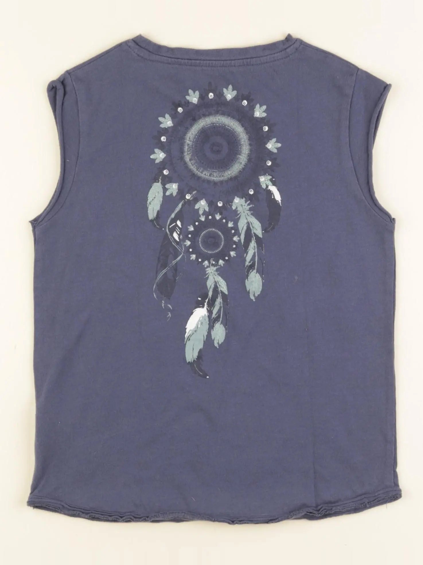 Zadig & Voltaire - débardeur bleu - 6 ans