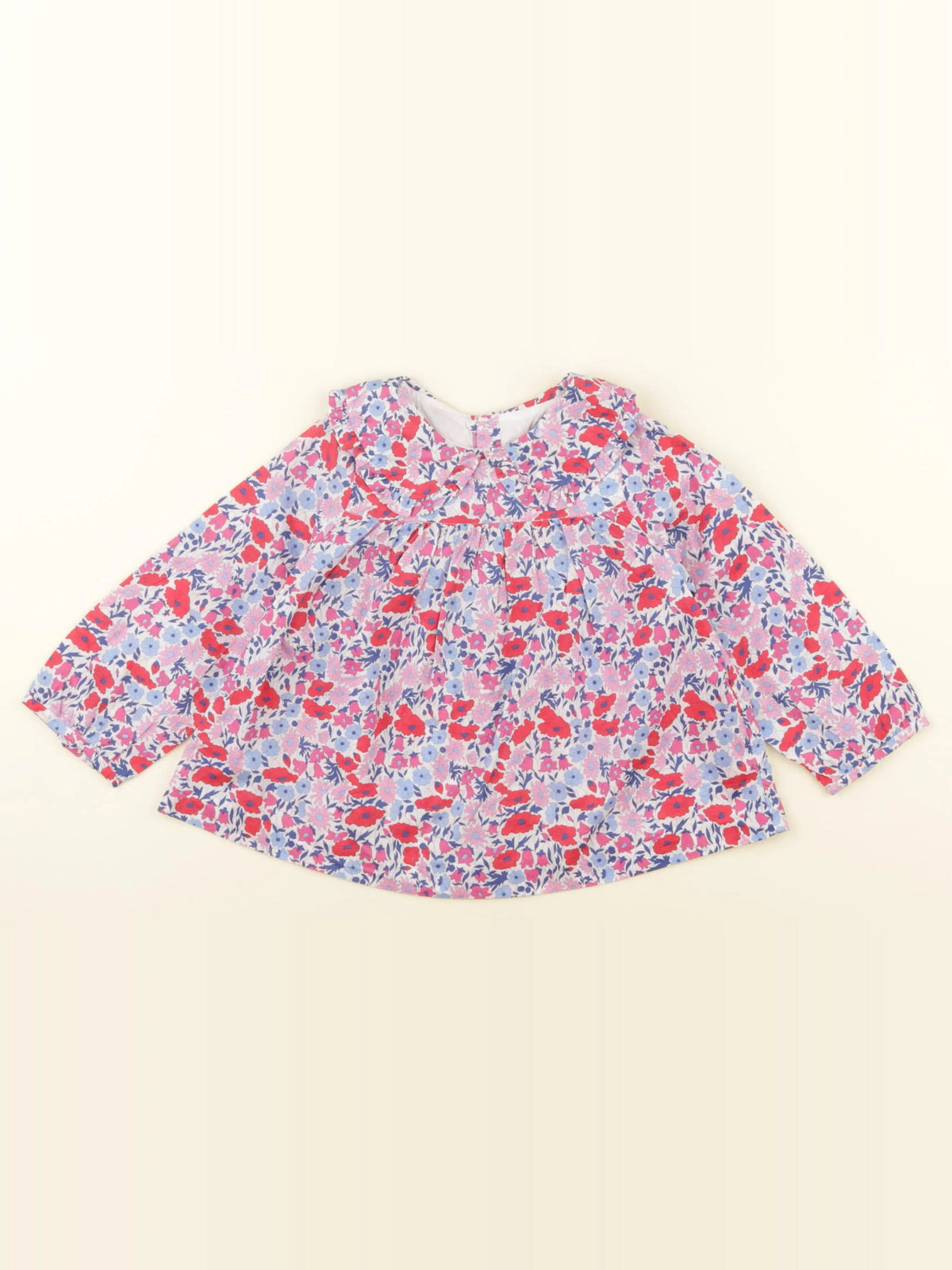 Jacadi - blouse liberty multicolore - 36 mois