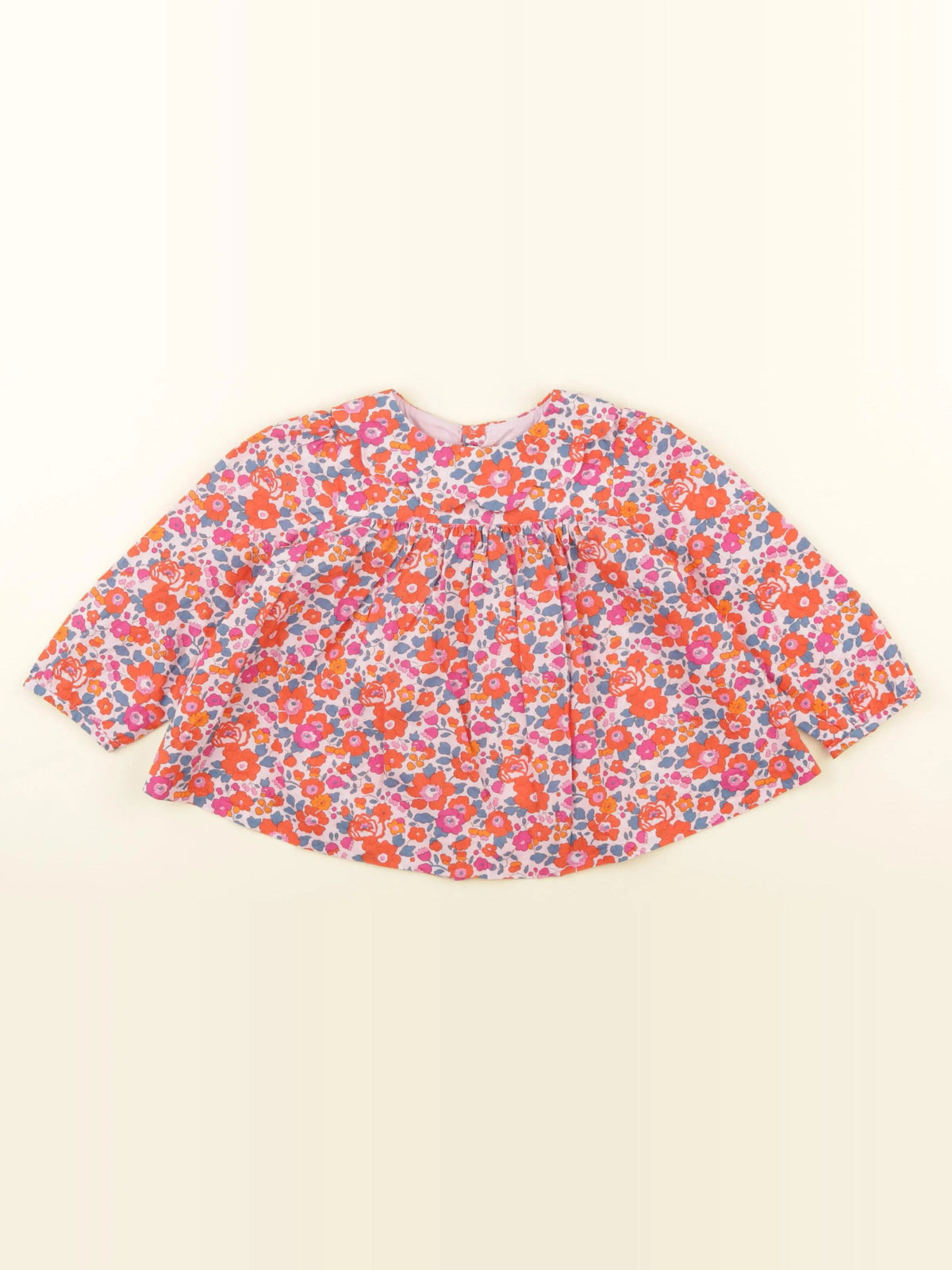 Jacadi - blouse liberty multicolore - 36 mois