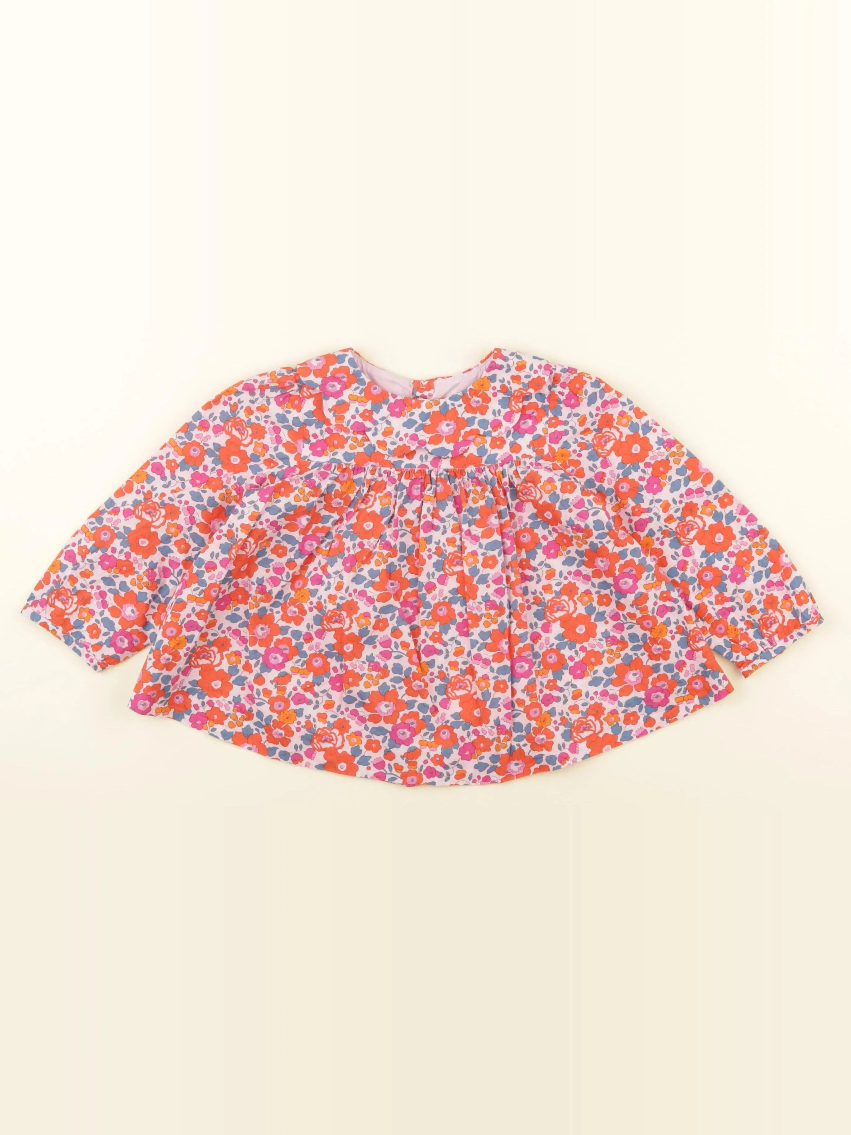 Jacadi - blouse liberty multicolore - 36 mois