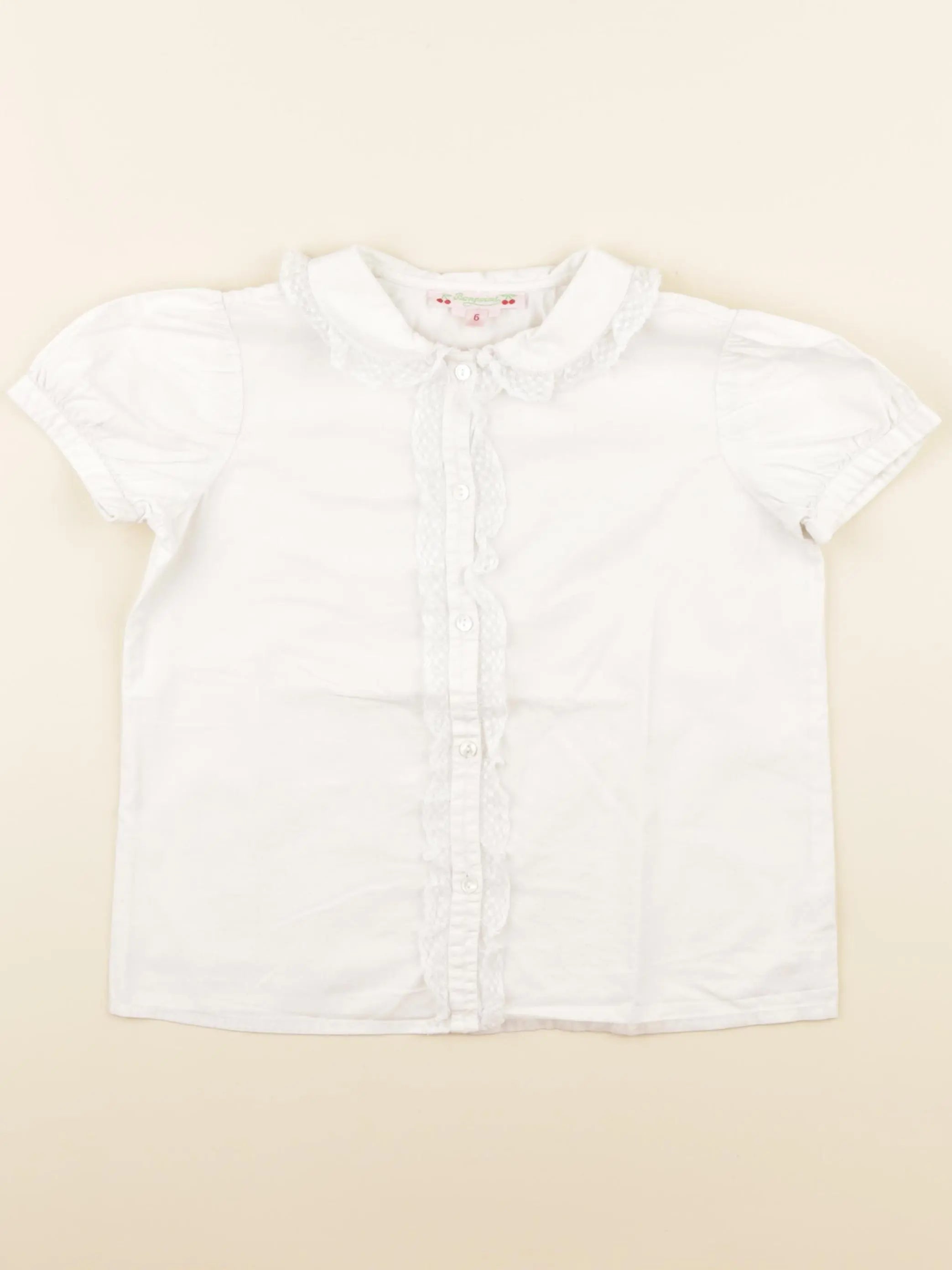 Bonpoint - blouse blanc - 6 ans