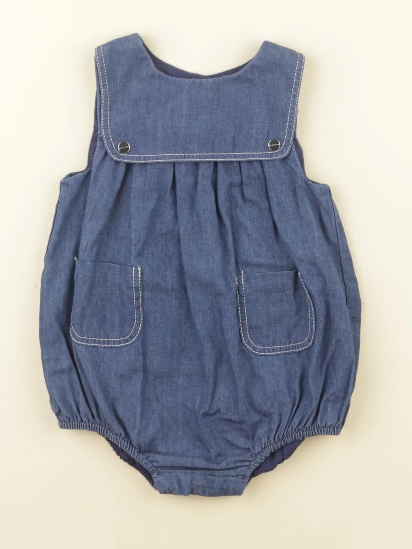 Jacadi - combinaison bleu - 6 mois