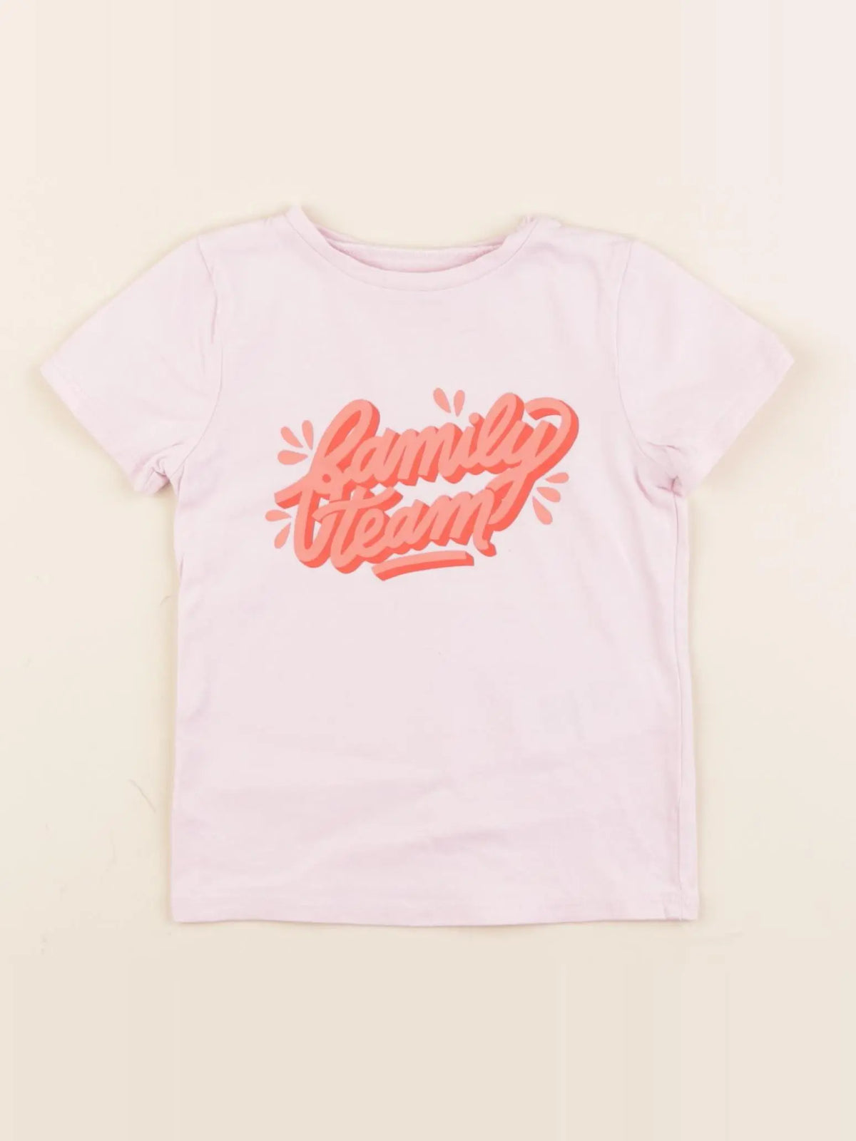 Vertbaudet - tee-shirt rose - 9 mois