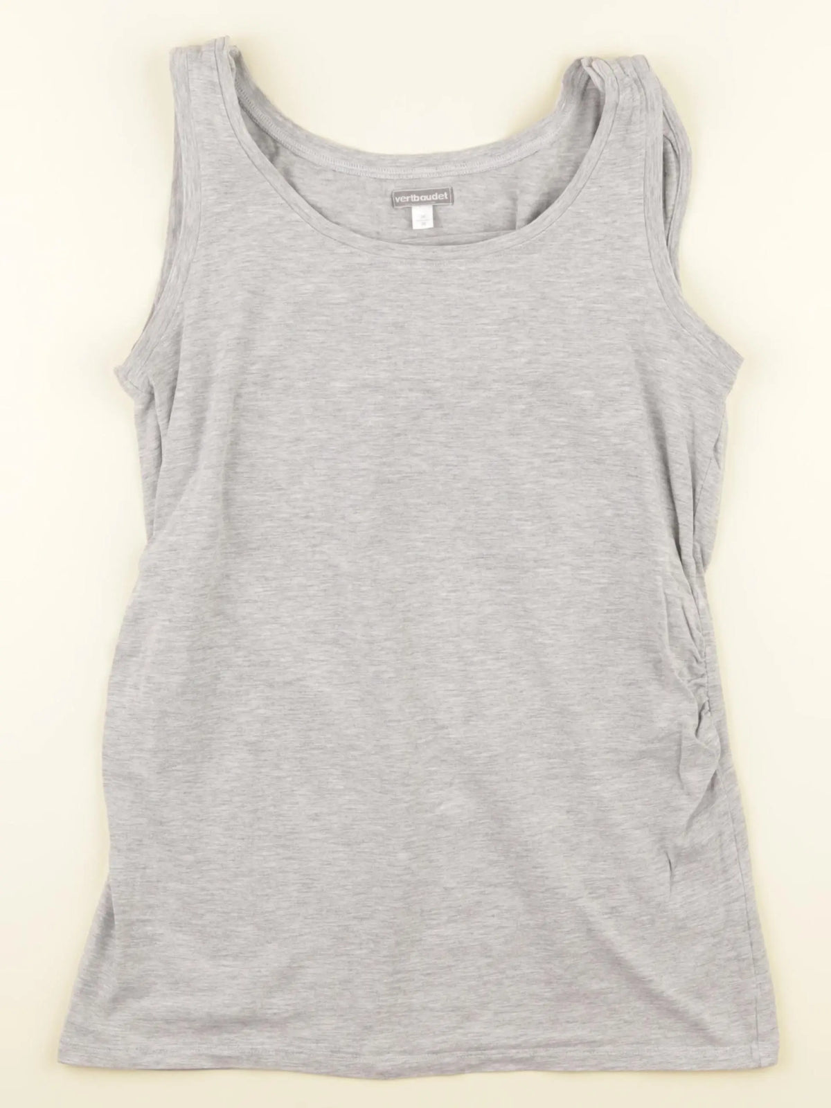 Vertbaudet - débardeur allaitement gris - 34 à 36