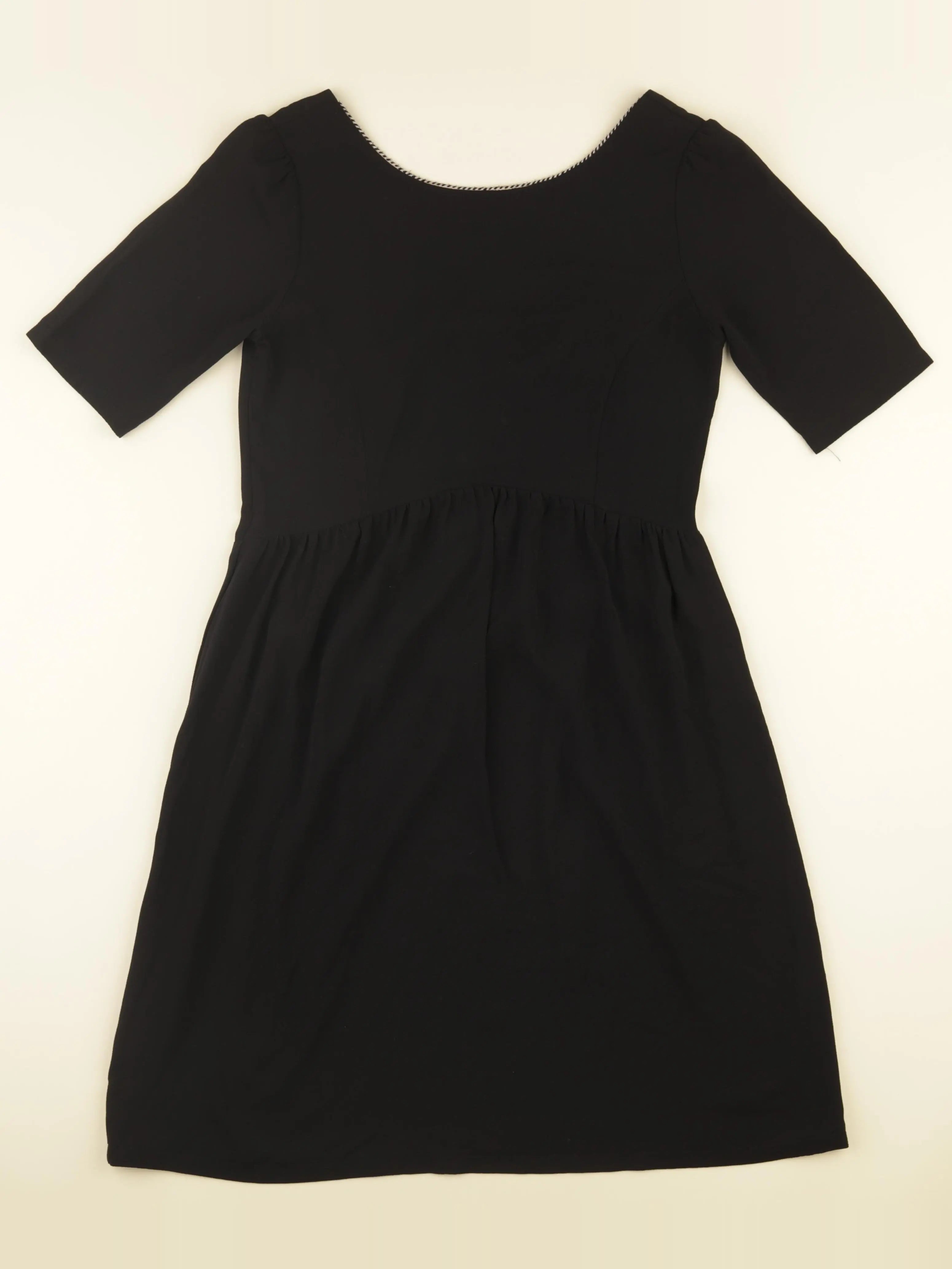 Envie de fraise - robe grossesse noir - 34