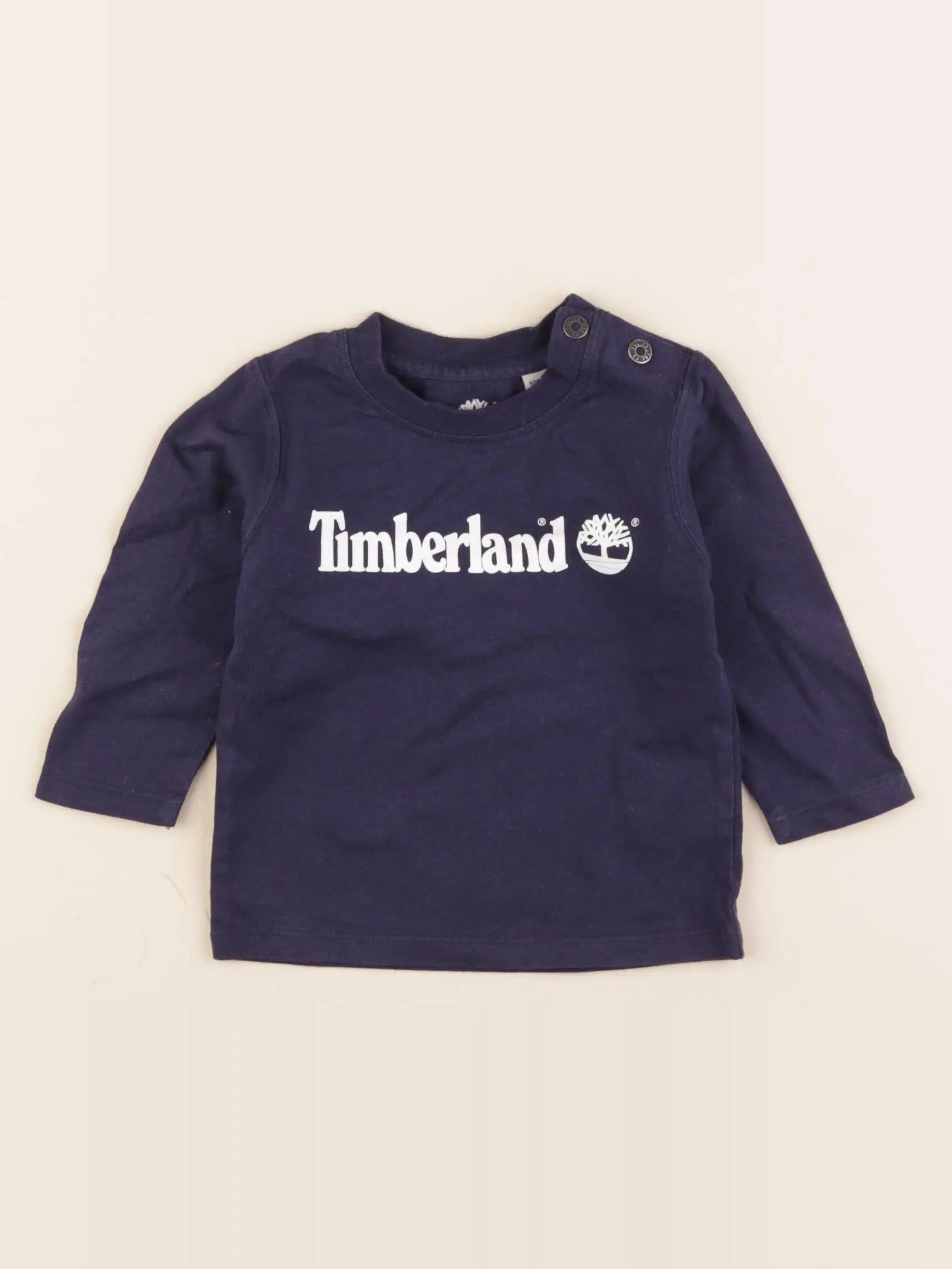 Timberland - tee-shirt bleu - 9 mois