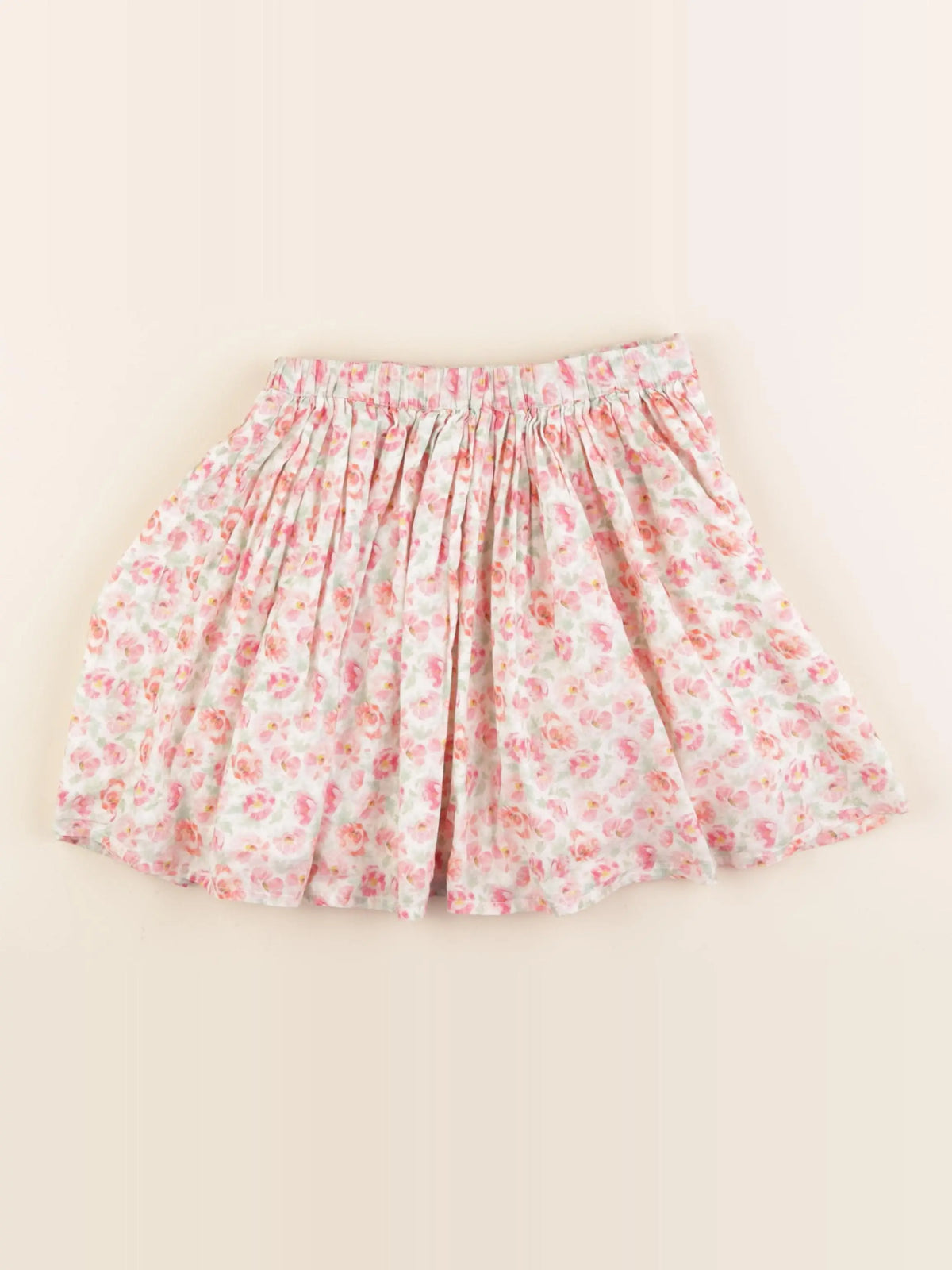 Vertbaudet - jupe rose, vert - 8 ans