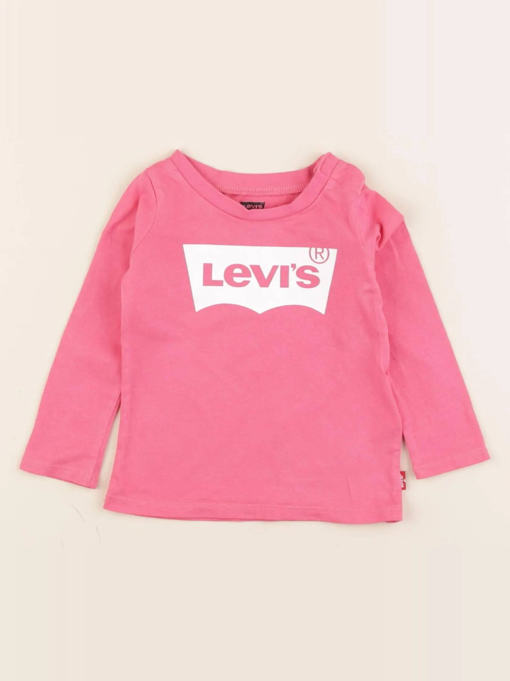 Levi's - tee-shirt rose - 9 mois
