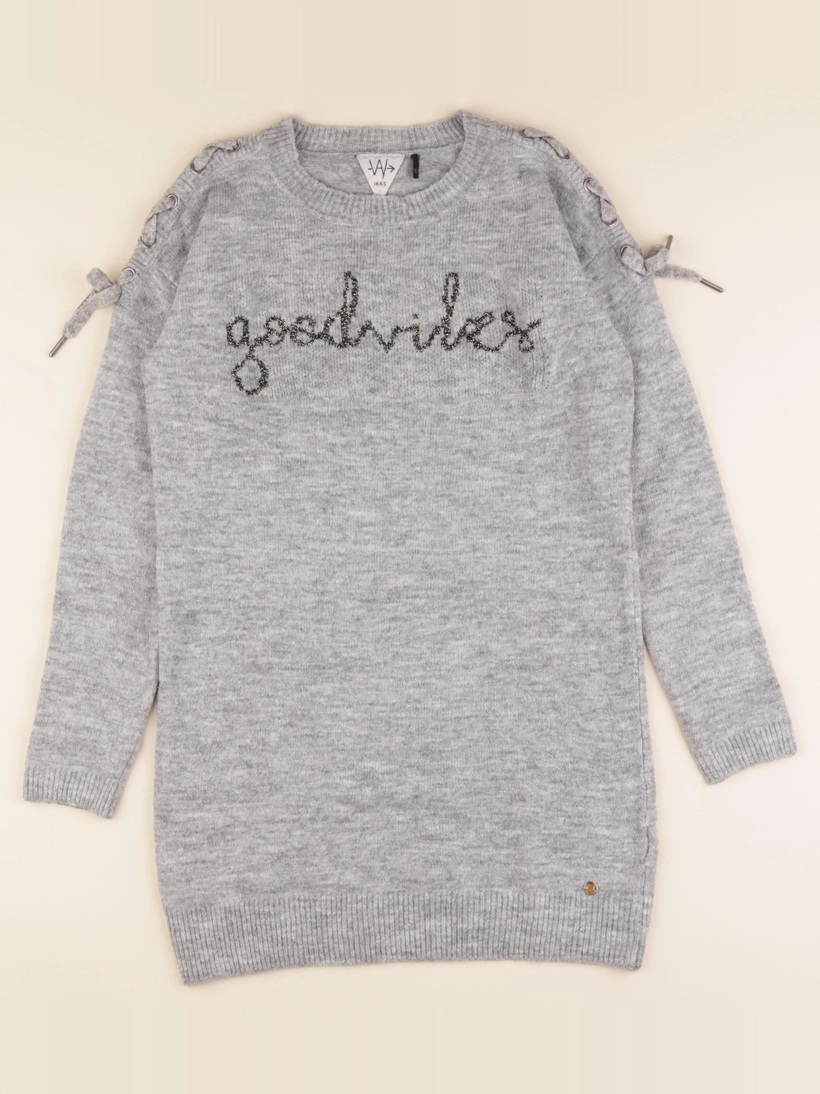 IKKS - robe gris - 14 ans
