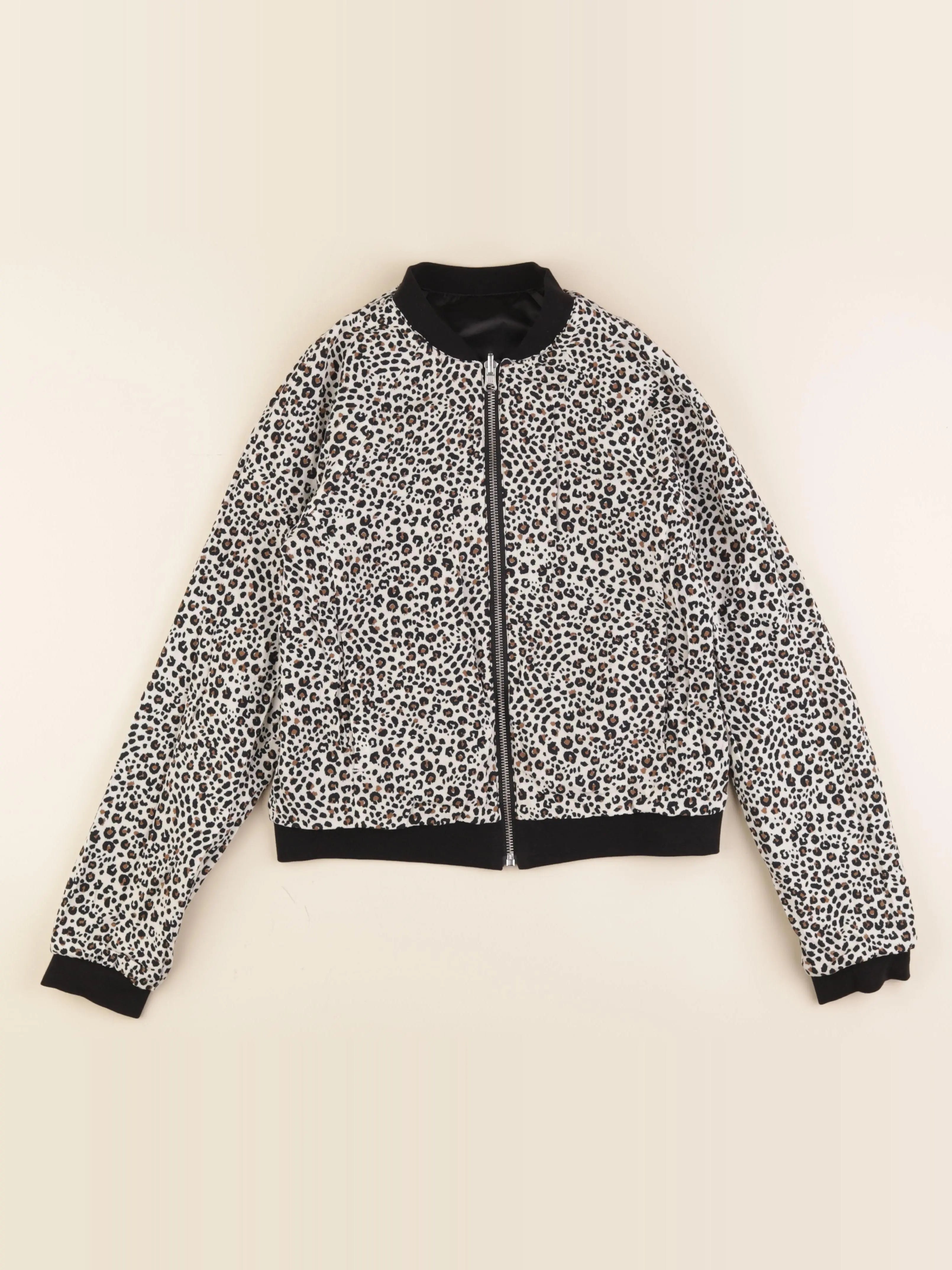 IKKS - veste réversible noir - 14 ans