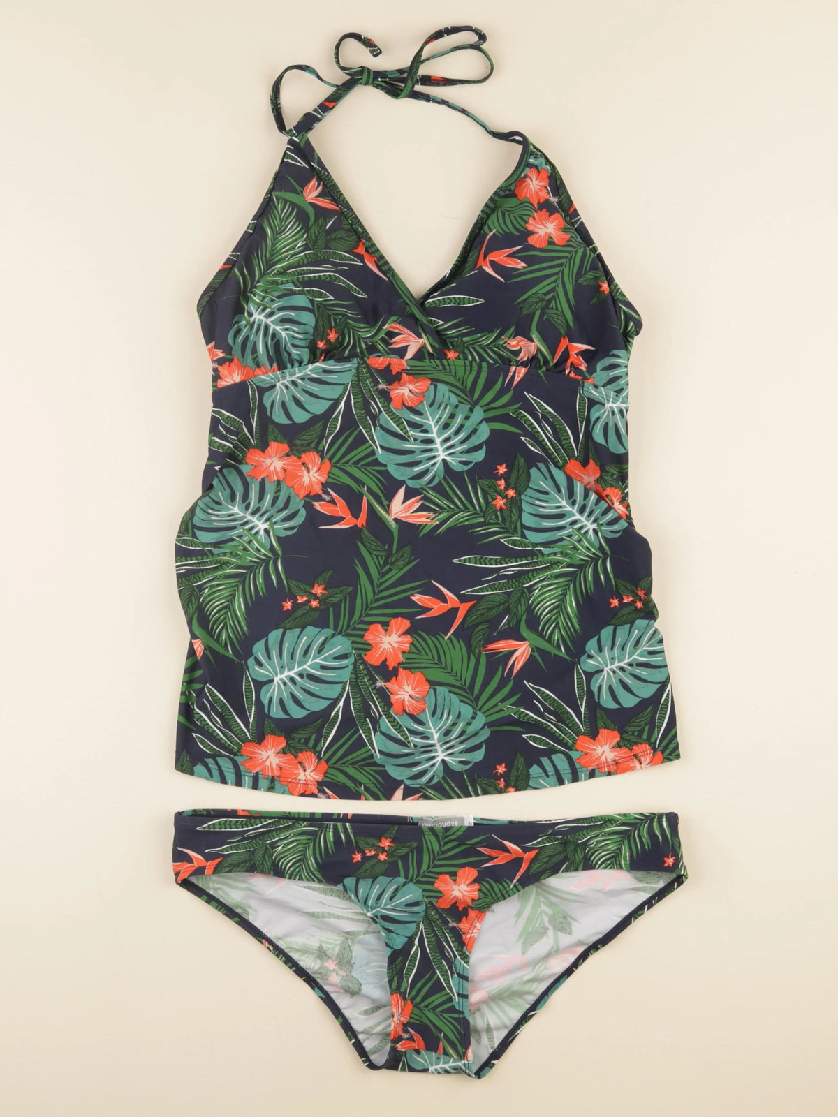 Vertbaudet - maillot de bain grossesse vert - 42