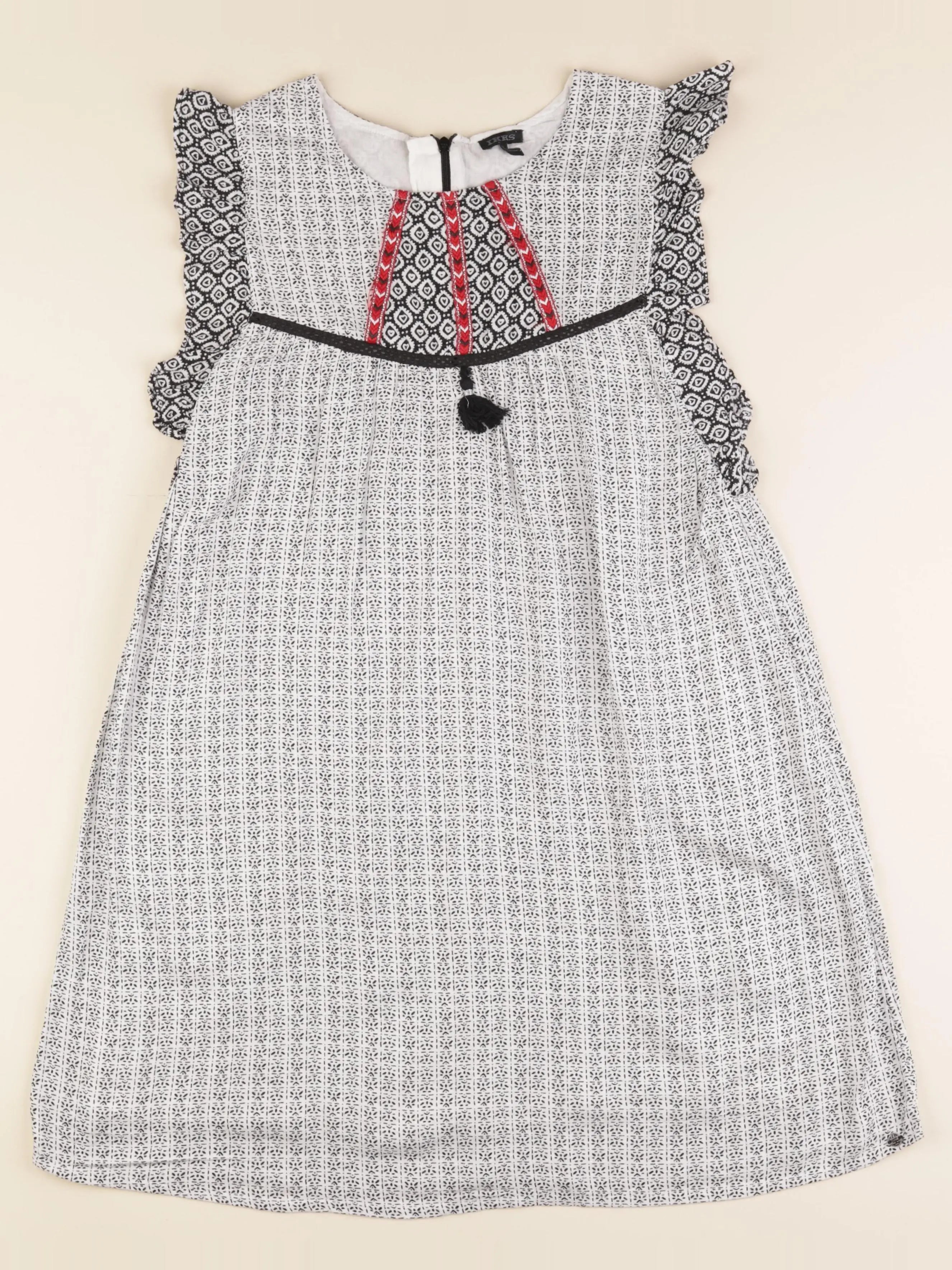 IKKS - robe blanc - 14 ans