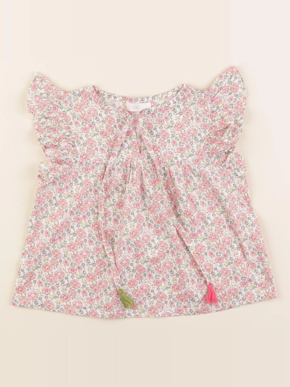 Laingo - blouse multicolore - 24 mois