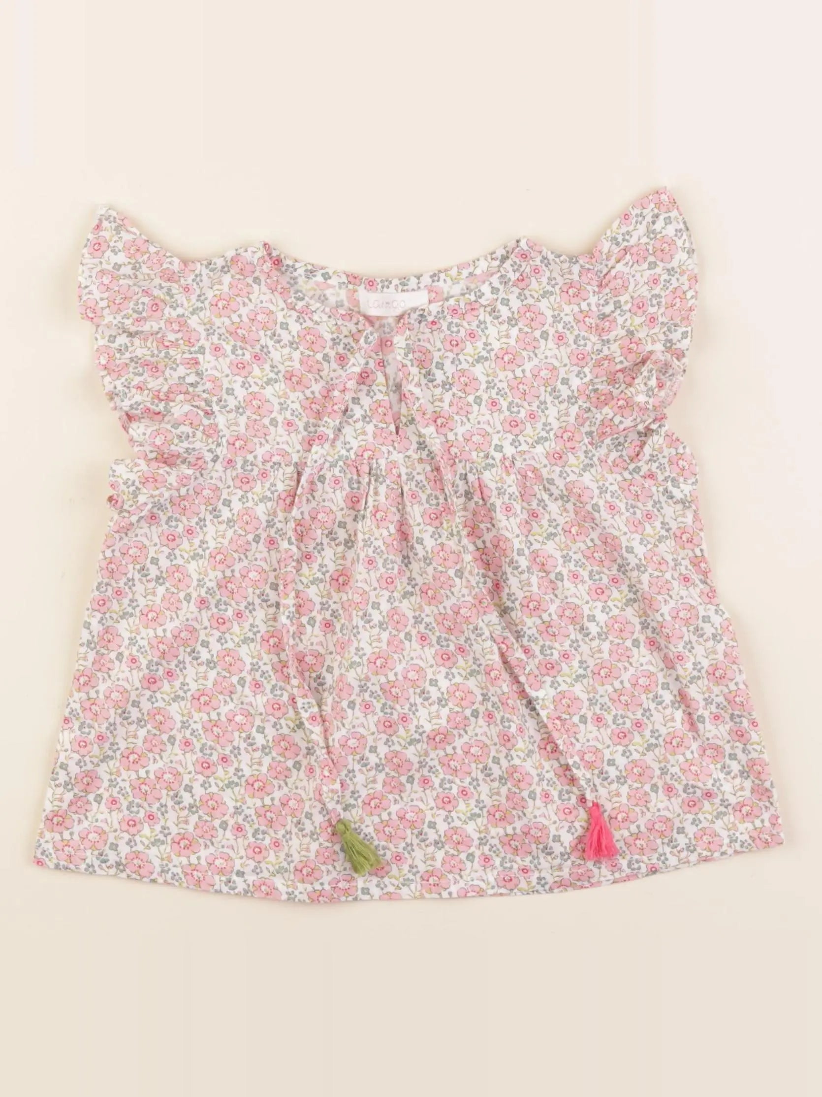 Laingo - blouse multicolore - 24 mois