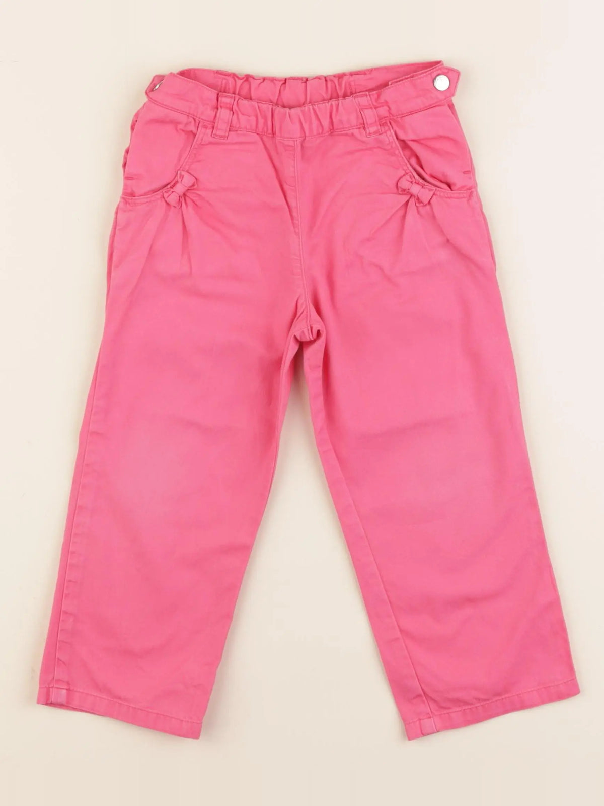 Petit Bateau - pantalon rose - 24 mois