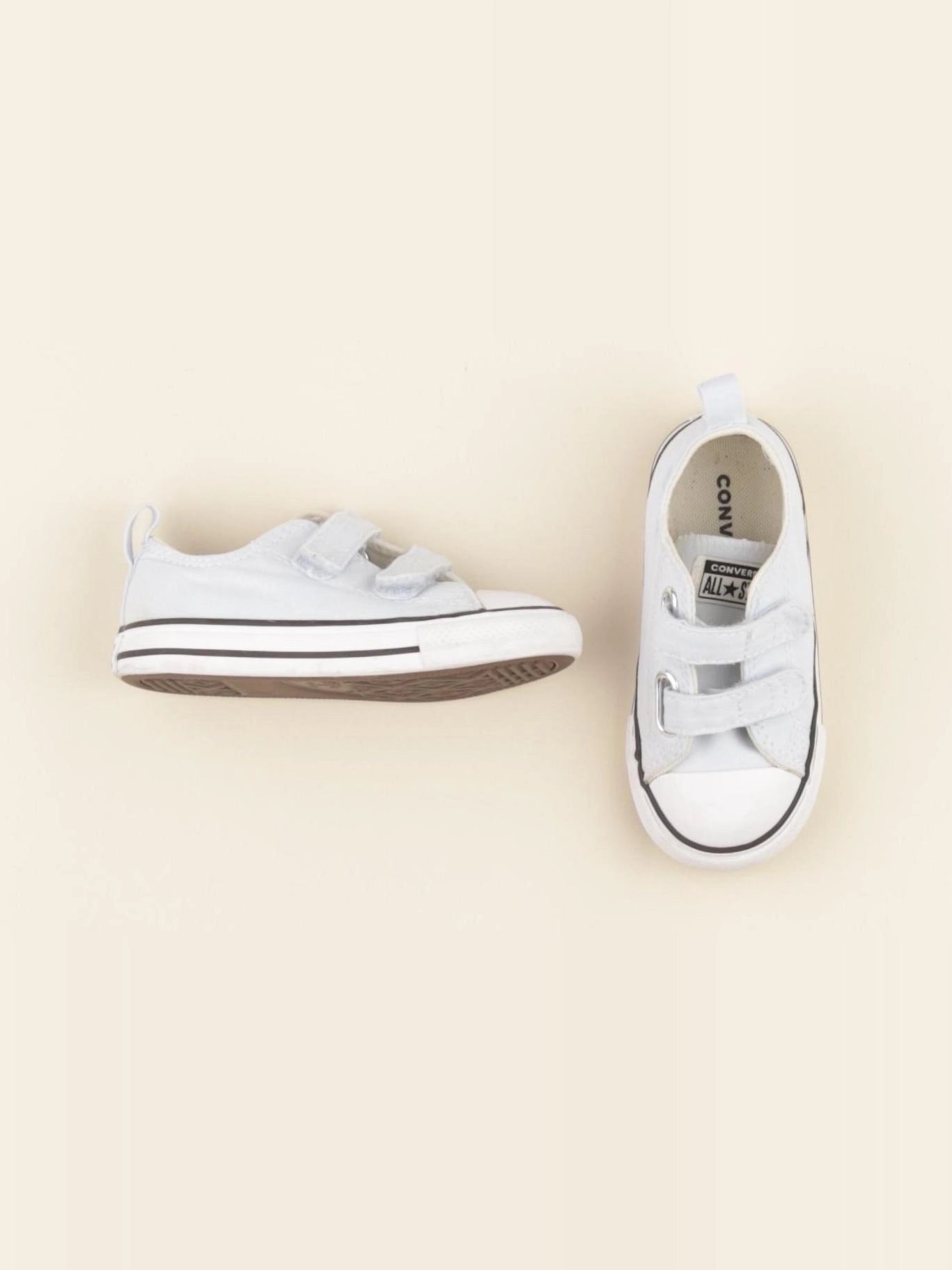 Converse - tennis à scratch/ lacets bleu - pointure 23