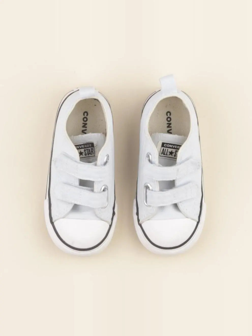 Converse - tennis à scratch/ lacets bleu - pointure 23