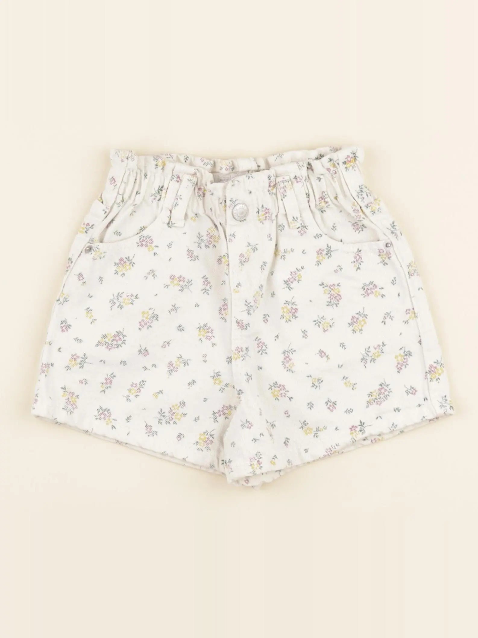 Zara - short beige - 3/4 ans