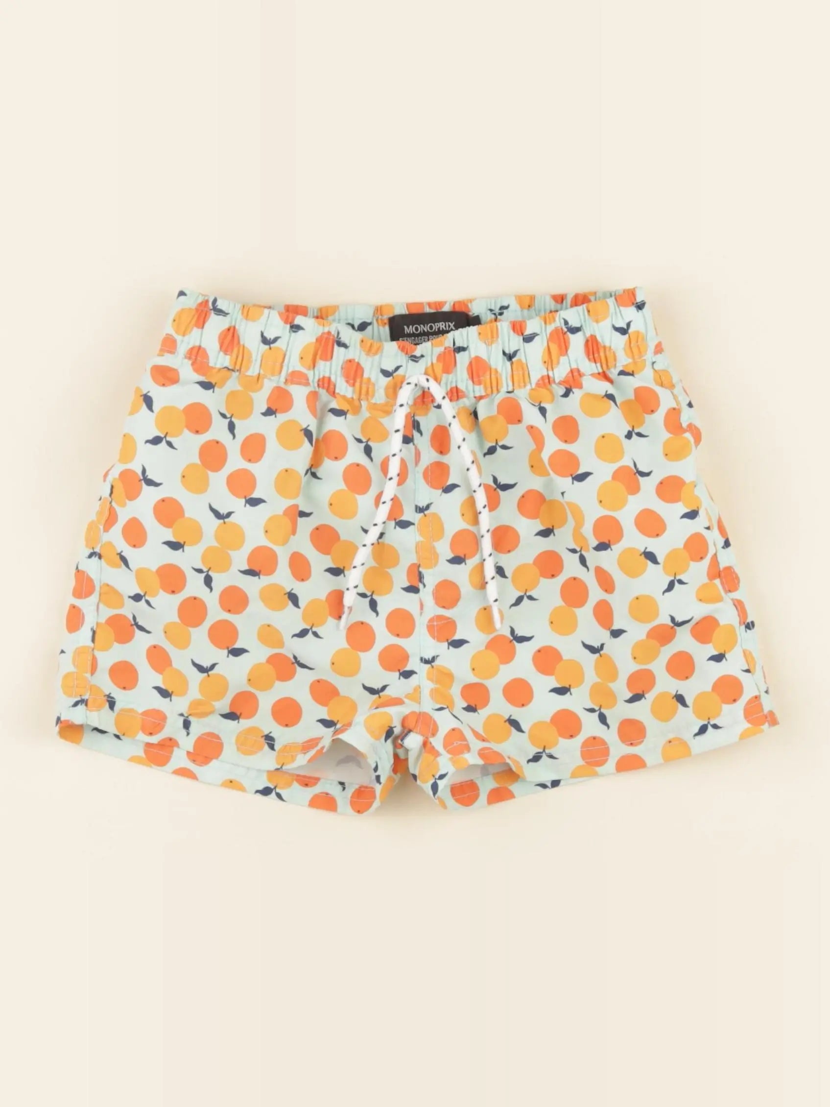 Monoprix - maillot de bain bleu - 4 ans