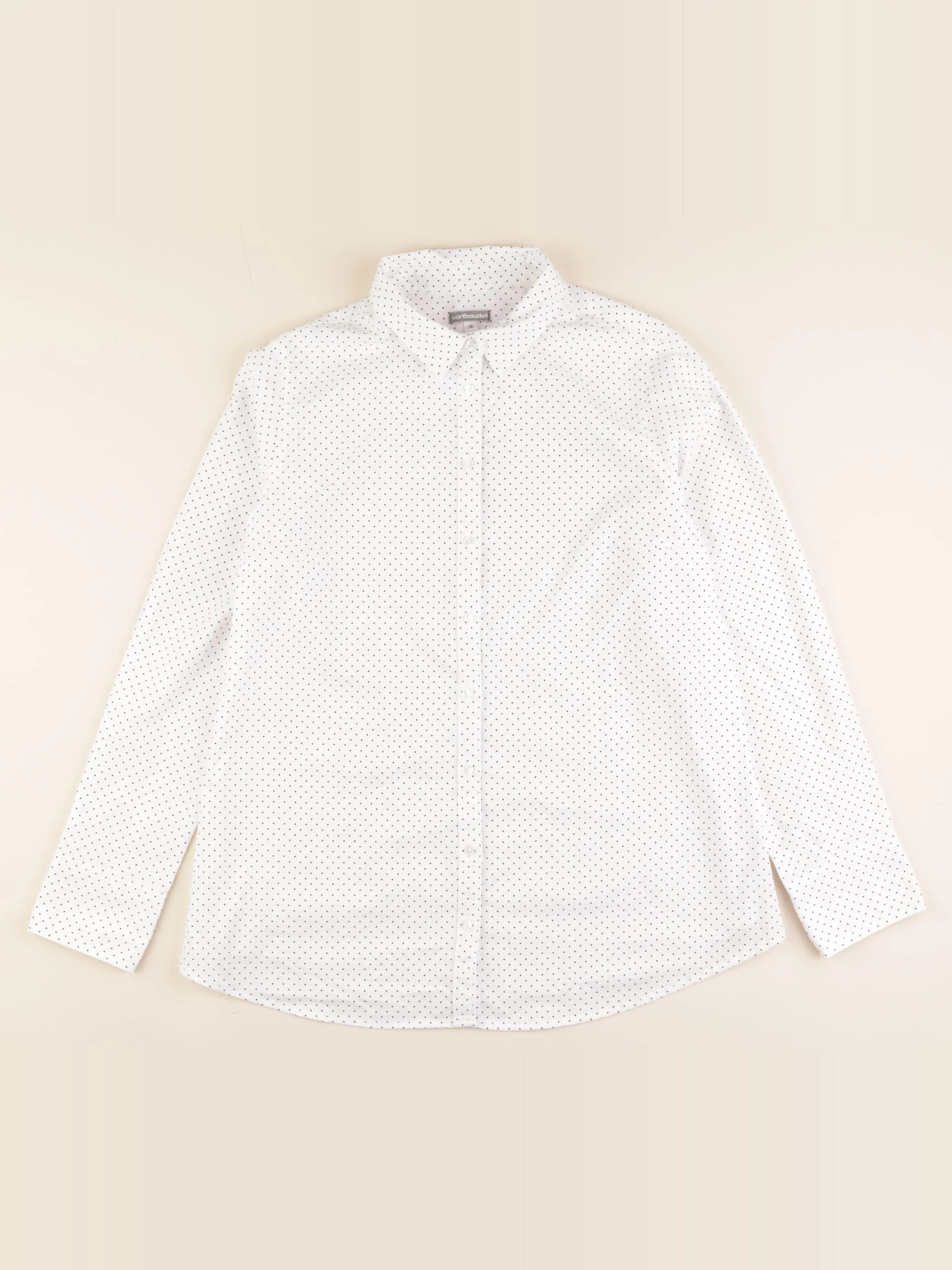 Vertbaudet - chemise grossesse blanc - 36