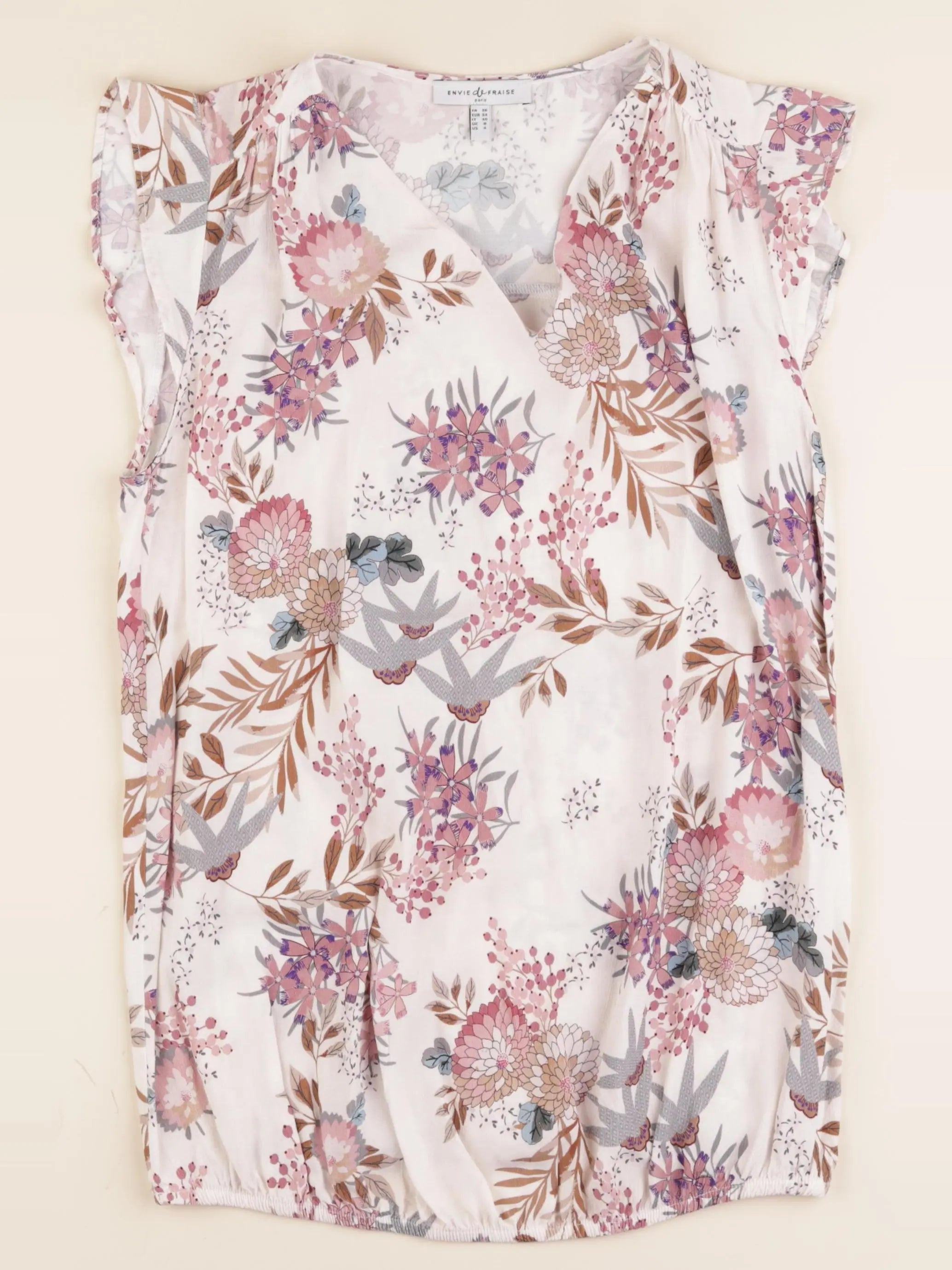 Envie de fraise - blouse grossesse multicolore - 36