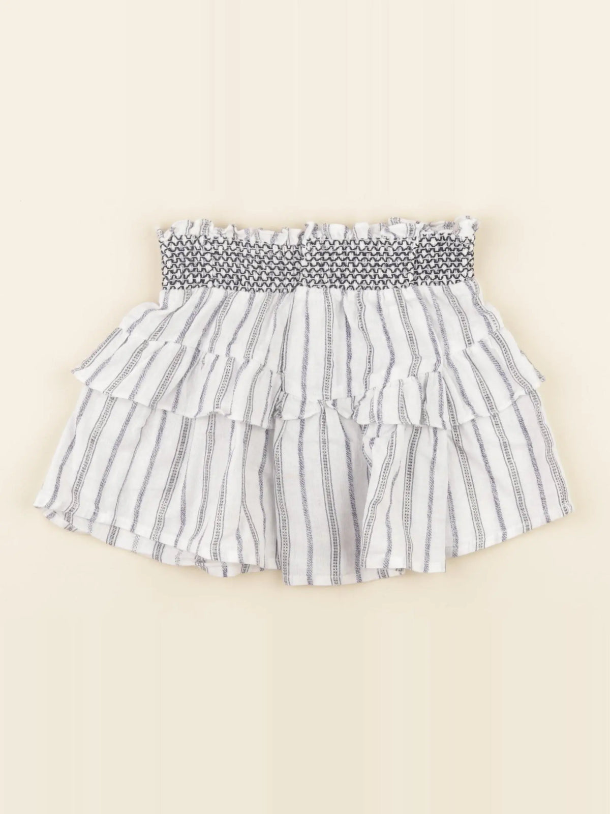 Louis Louise - jupe argent, blanc, bleu - 8 ans