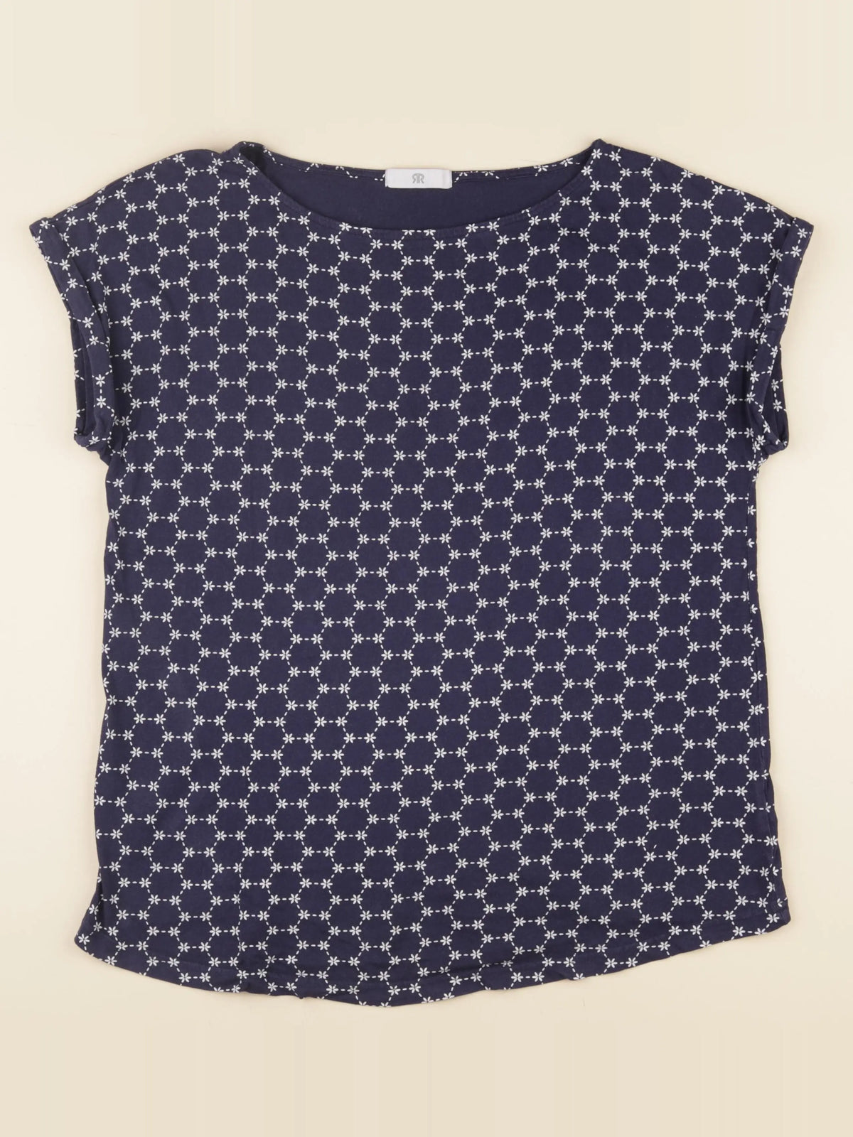 La redoute - tee-shirt grossesse bleu - m