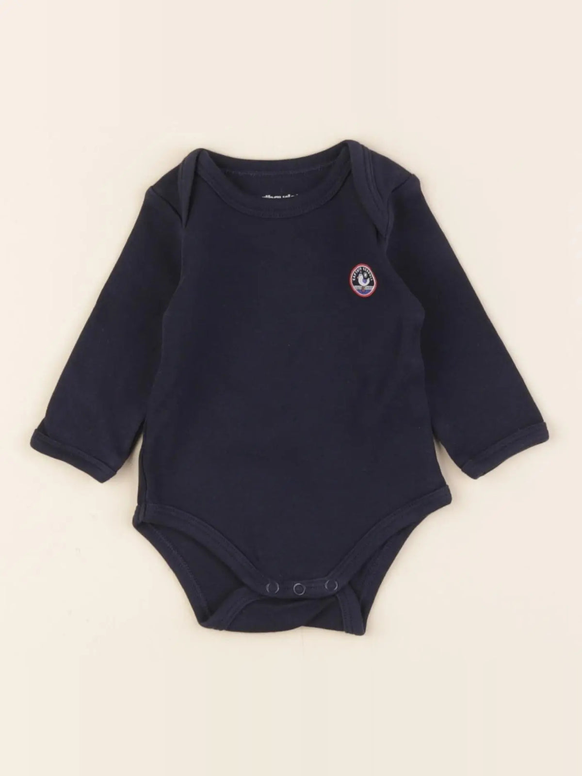 Vertbaudet - body bleu - 3 mois