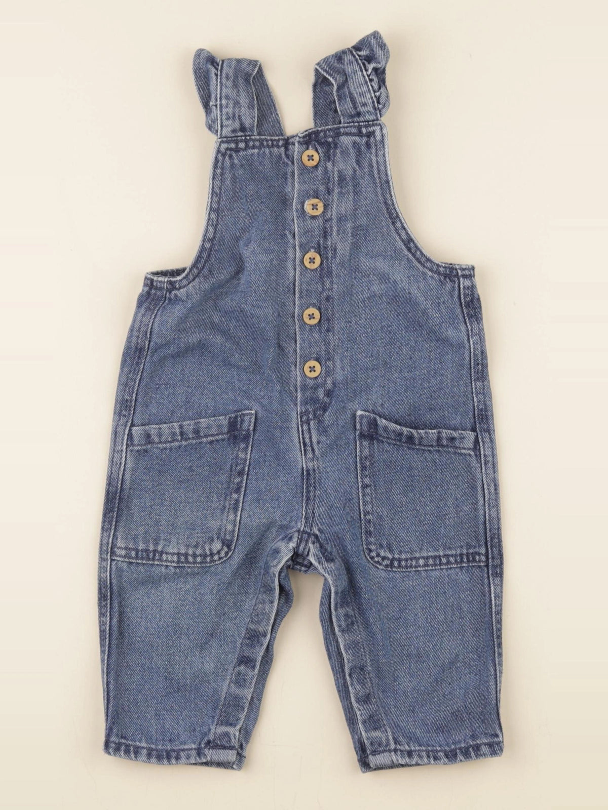 Boutchou - salopette bleu - 6 mois