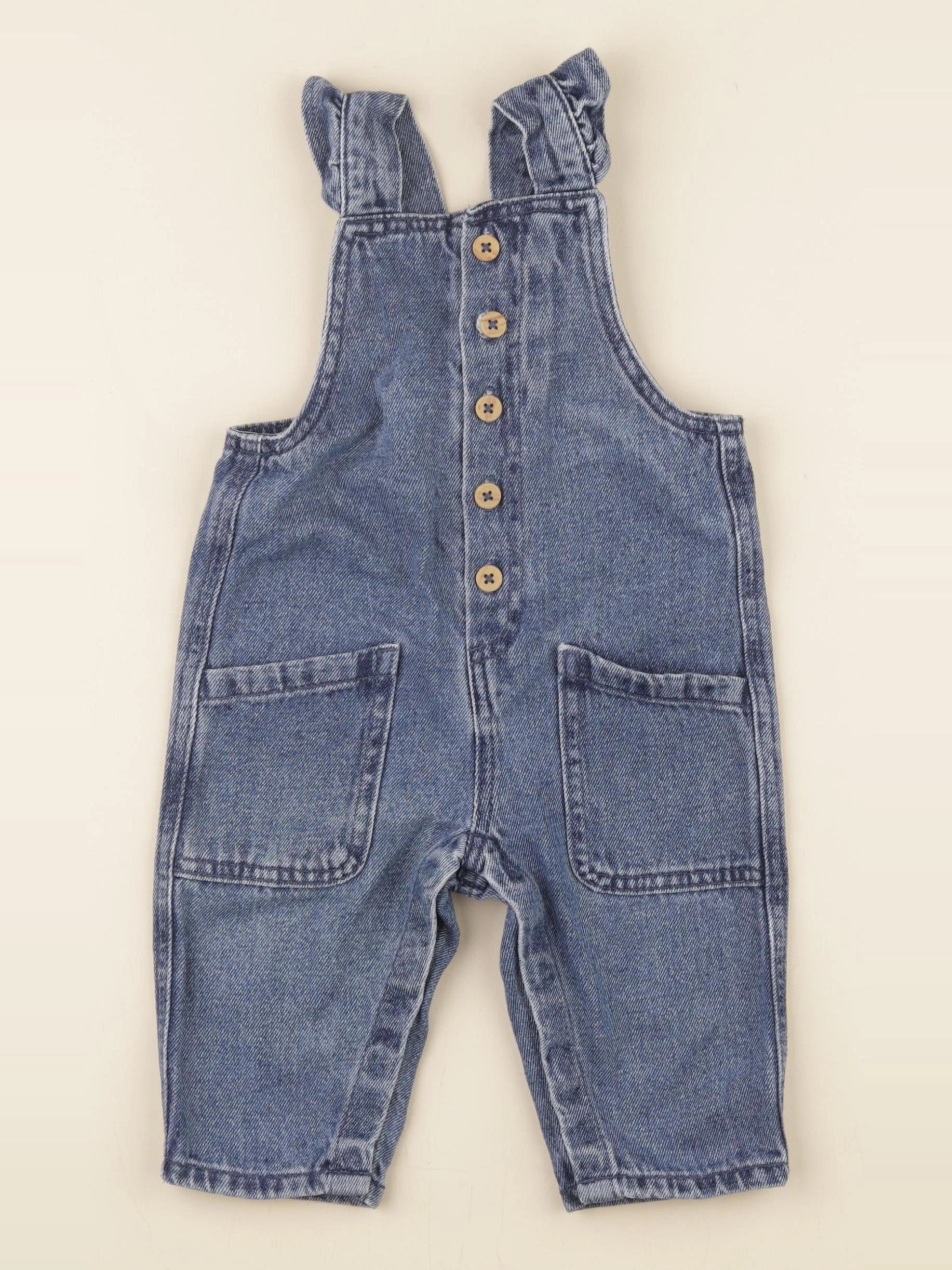 Boutchou - salopette bleu - 6 mois