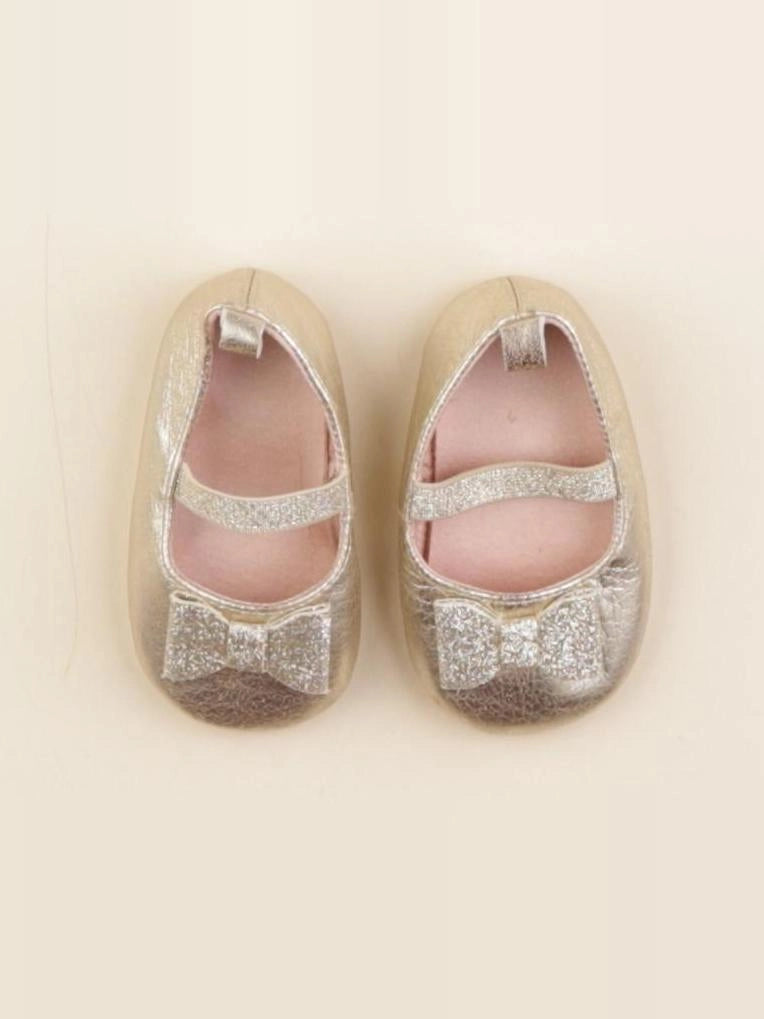 H&M - chaussons or - pointure 16/17