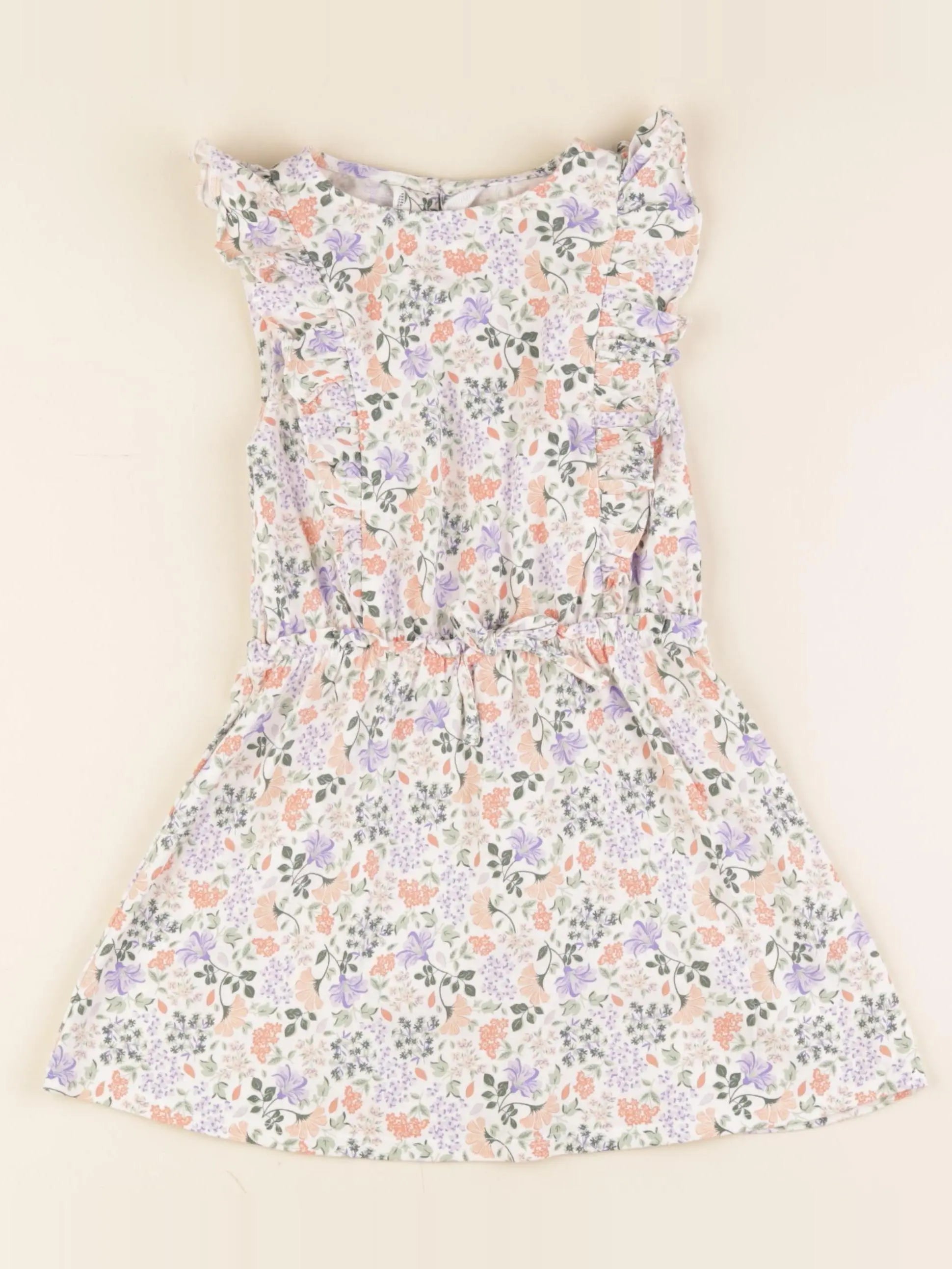 Vertbaudet - robe multicolore - 4 ans