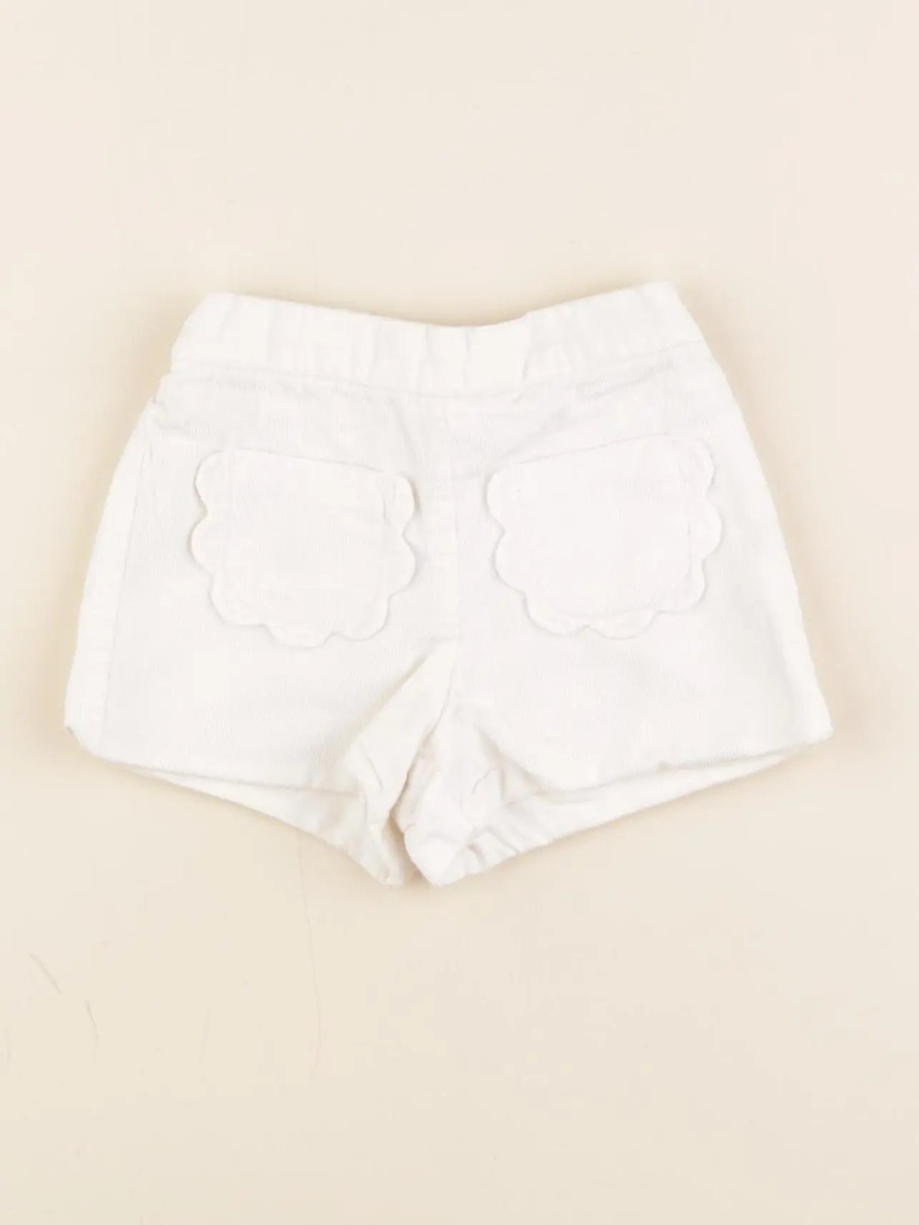Jacadi - short blanc - 6 mois